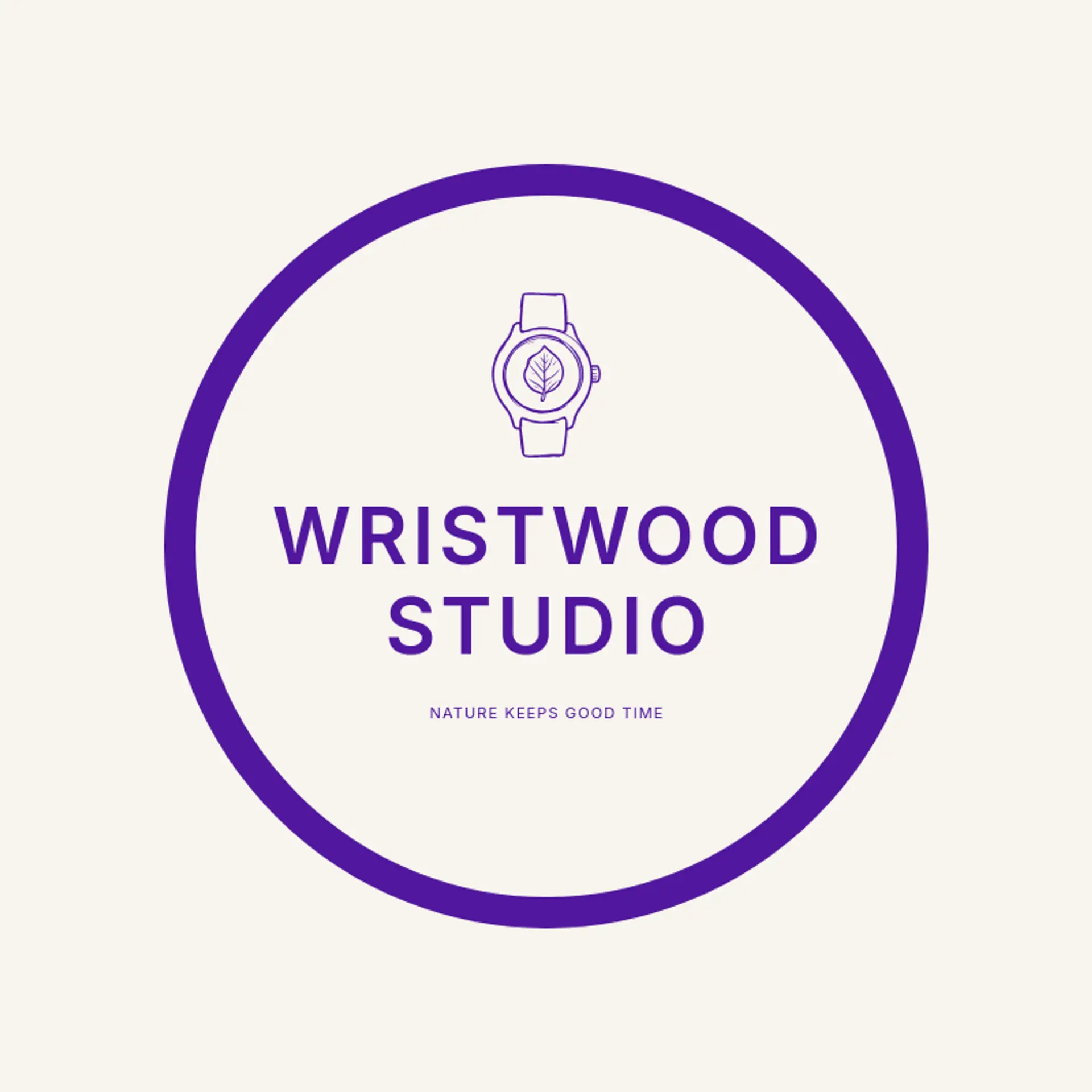 Wristwood Studio logo for watch