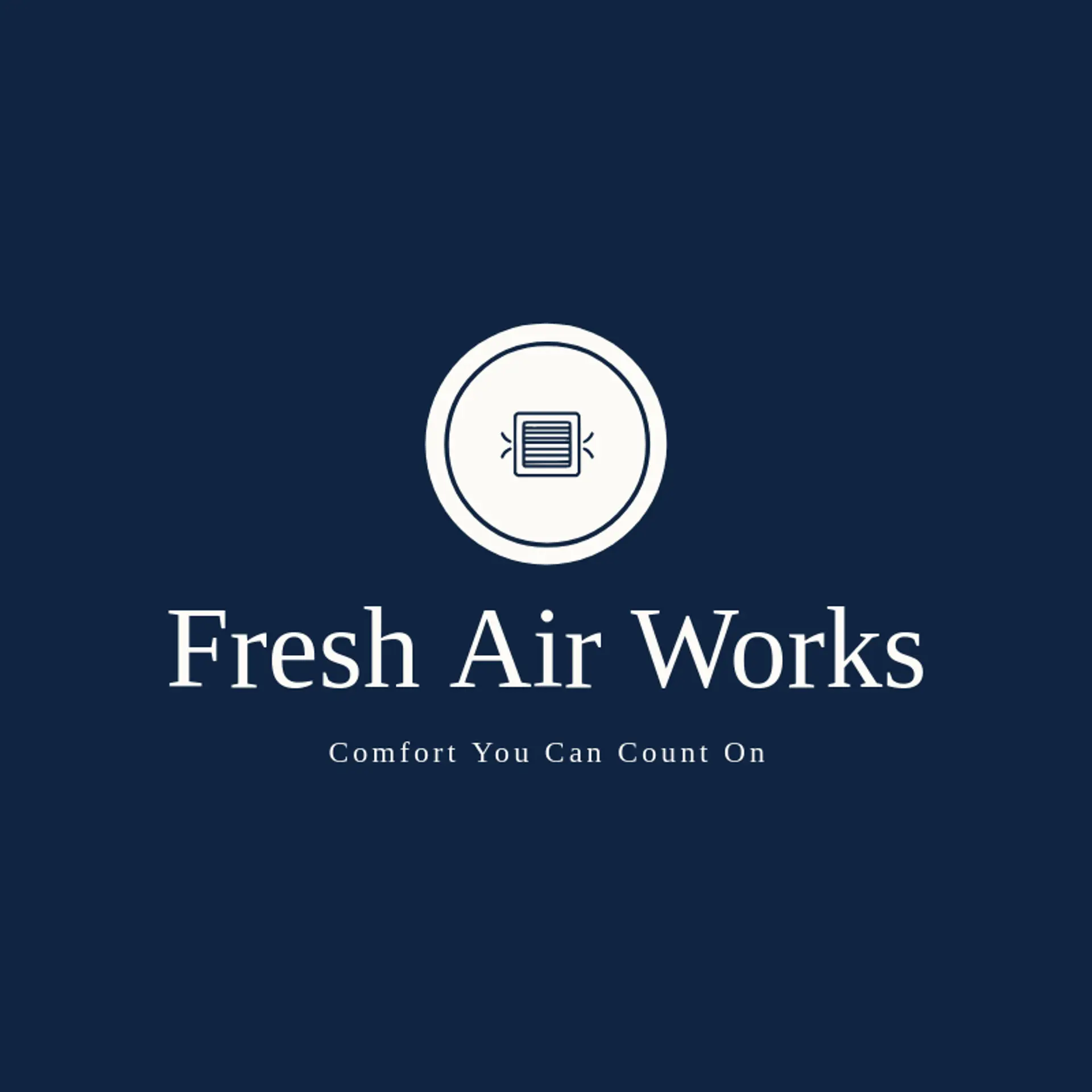 Fresh Air Works logo for air conditioning