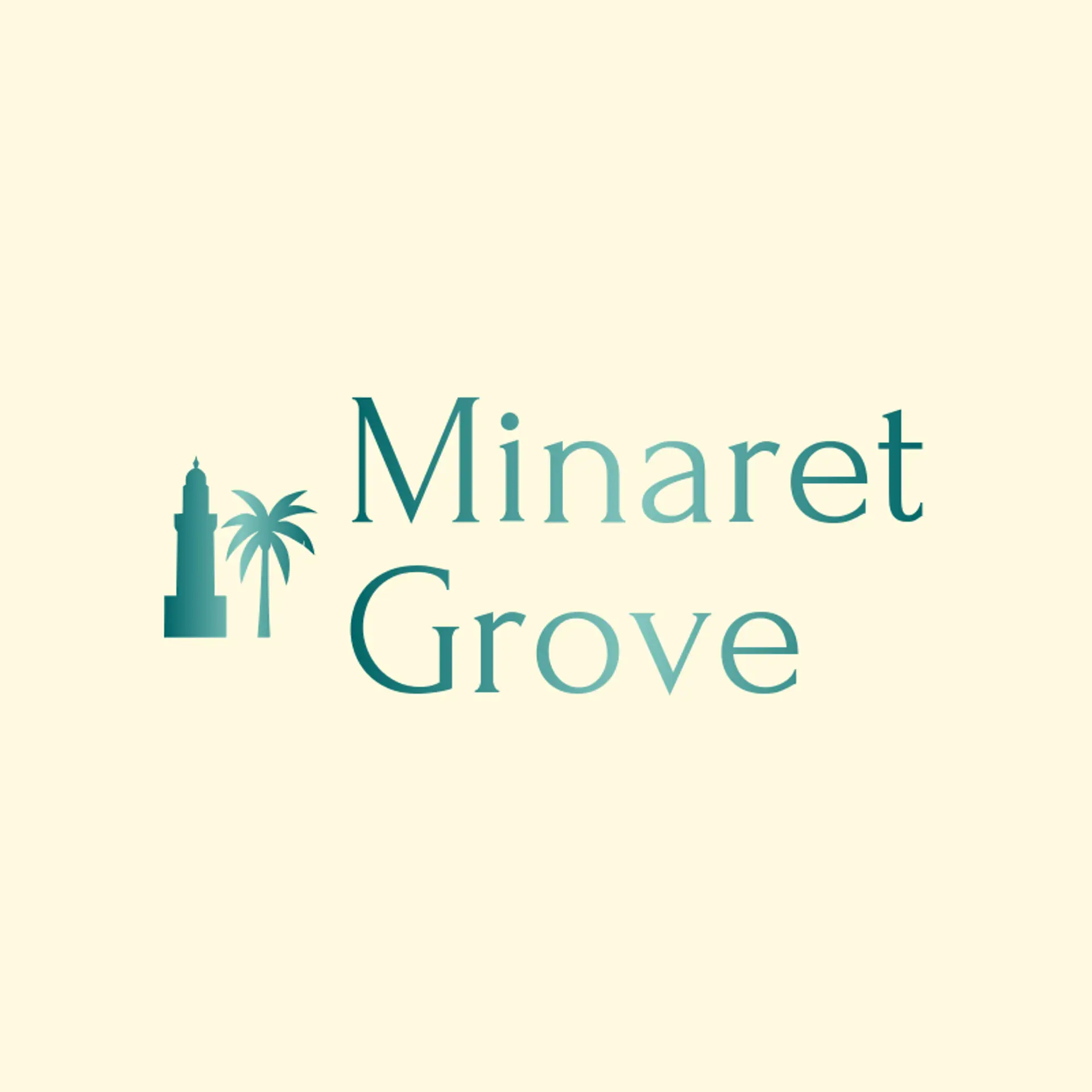 Minaret Grove logo for islamic