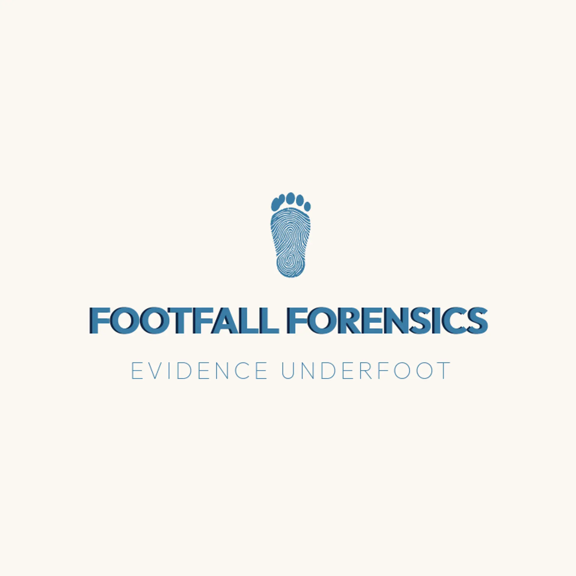 Footfall Forensics logo for detective