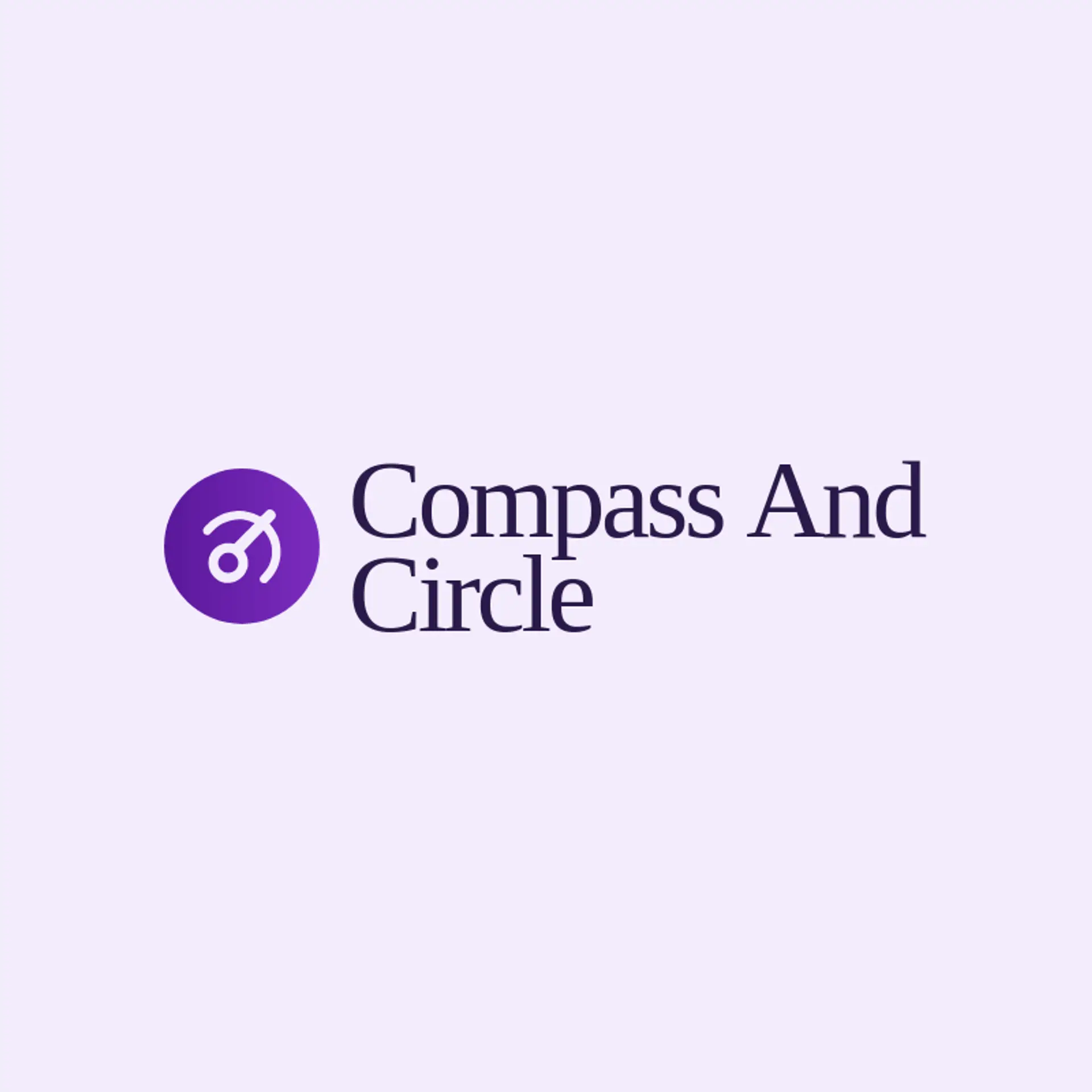 Compass and Circle logo for geometry