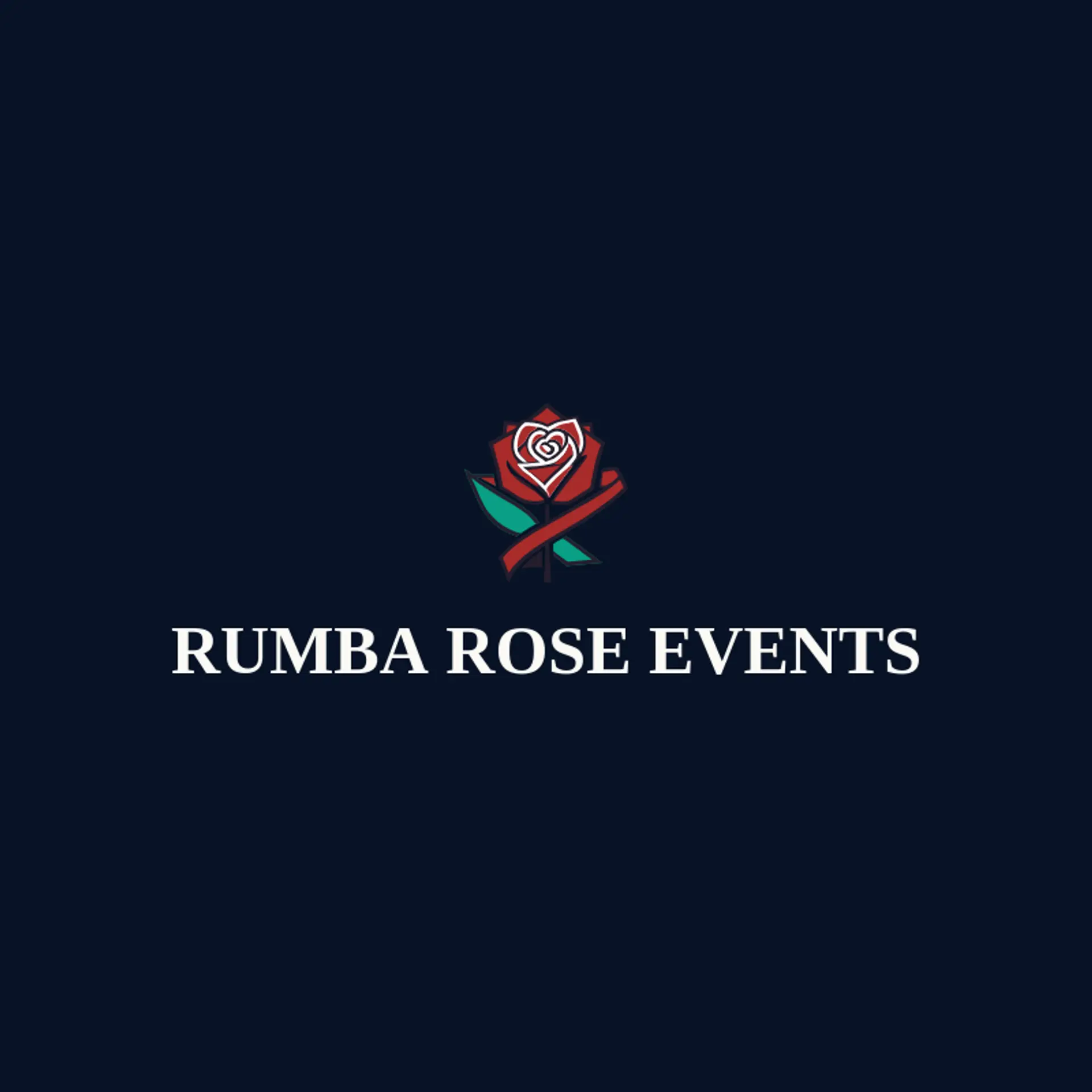 Rumba Rose Events logo for fiesta