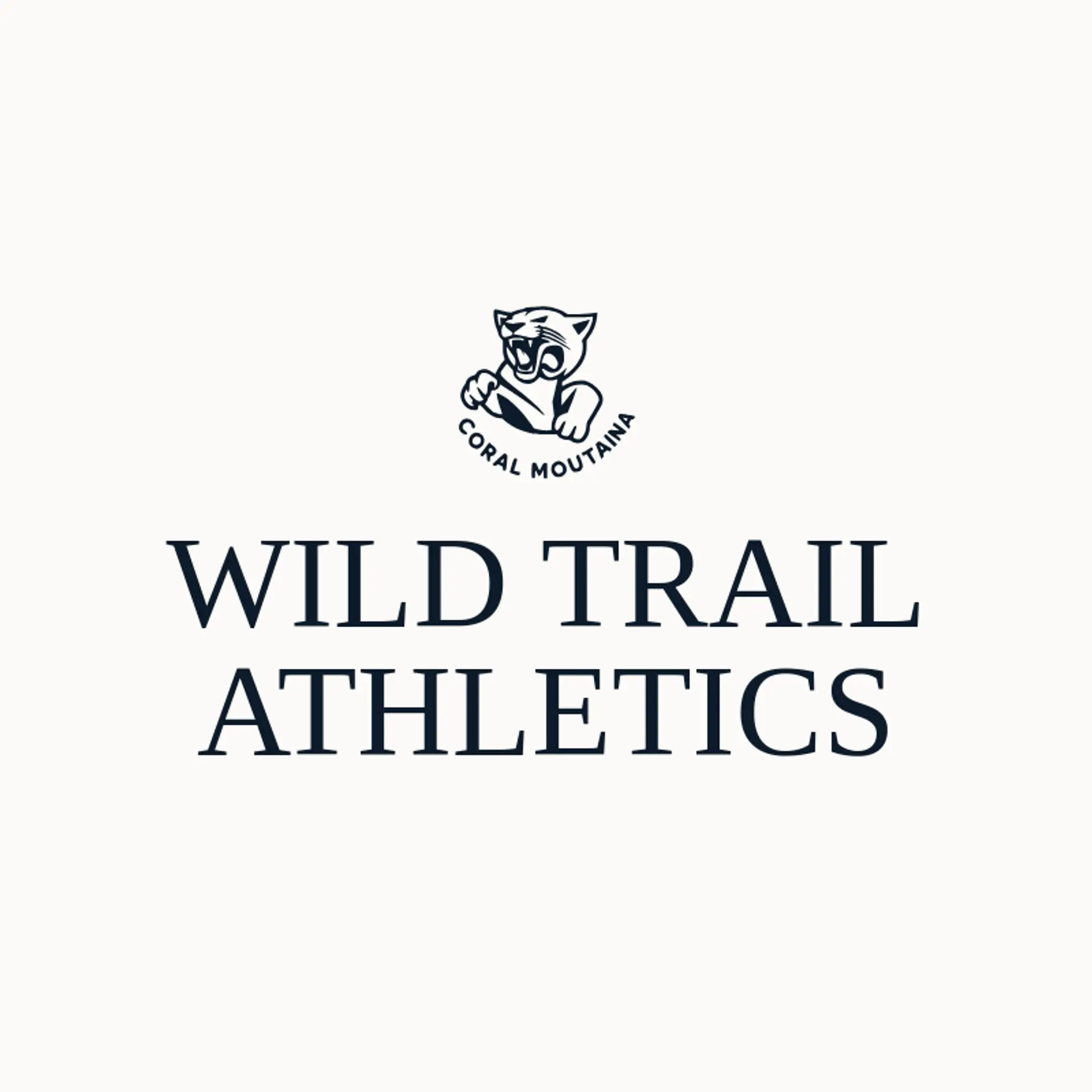 Wild Trail Athletics logo for cougar