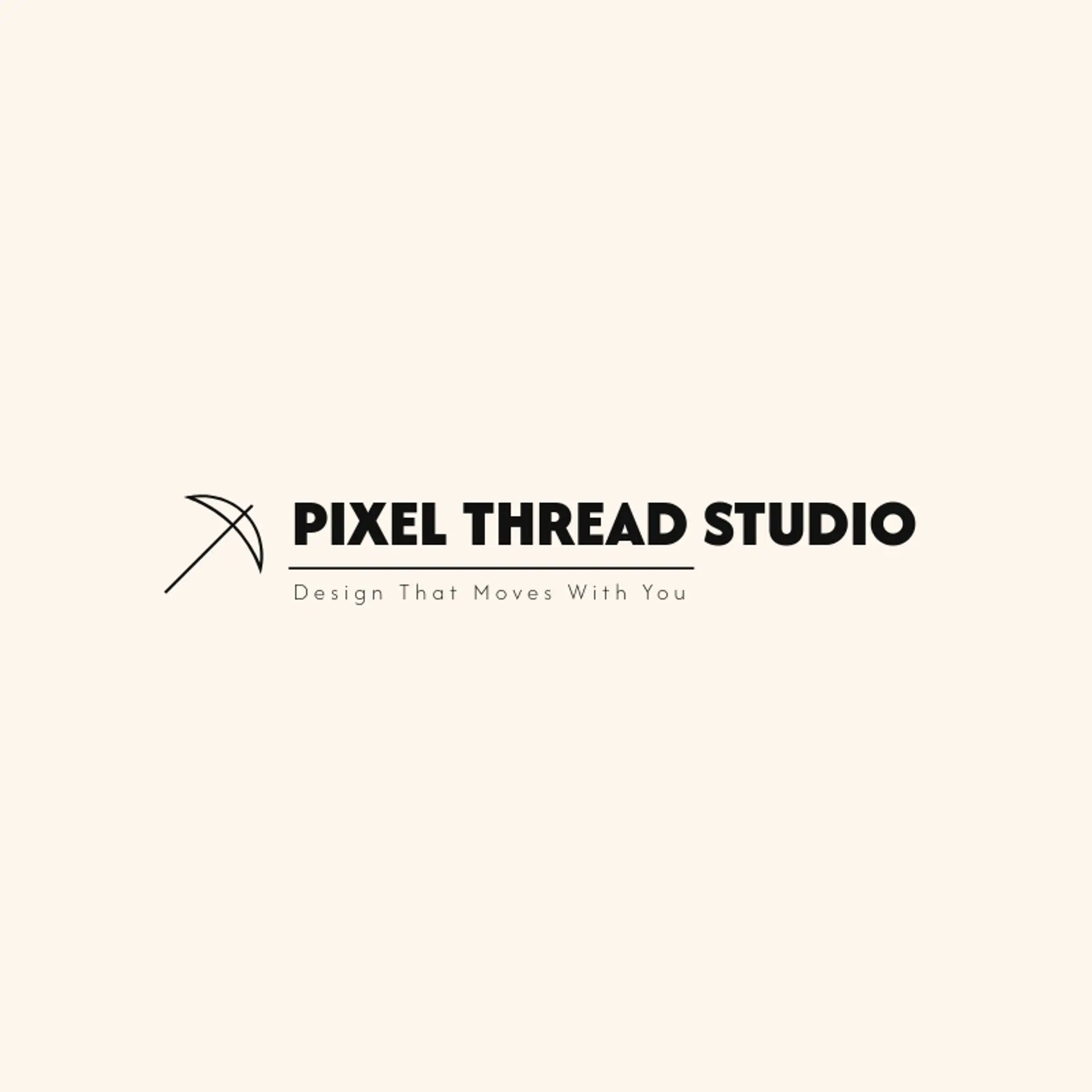 Pixel Thread Studio logo for line