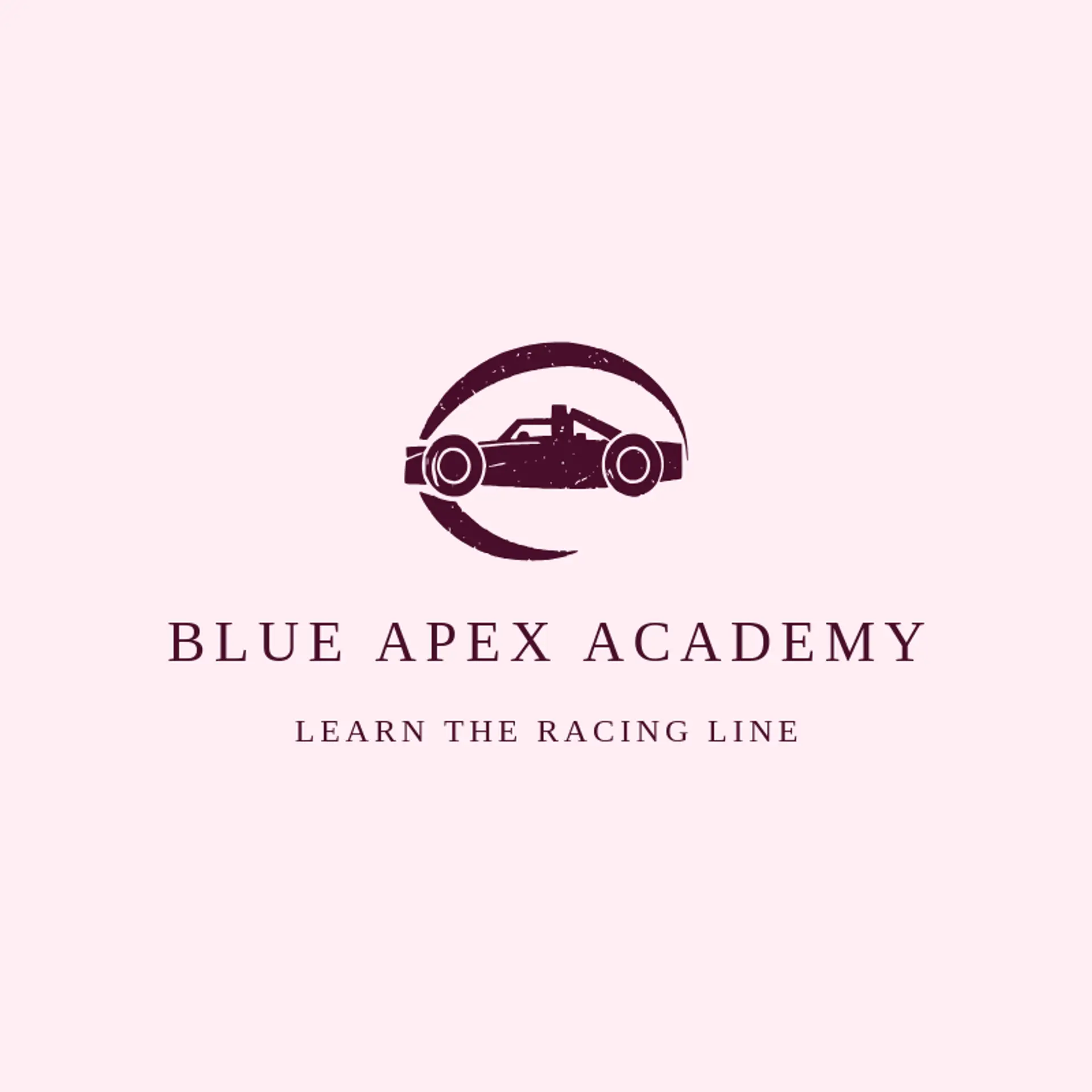 Blue Apex Academy logo for race