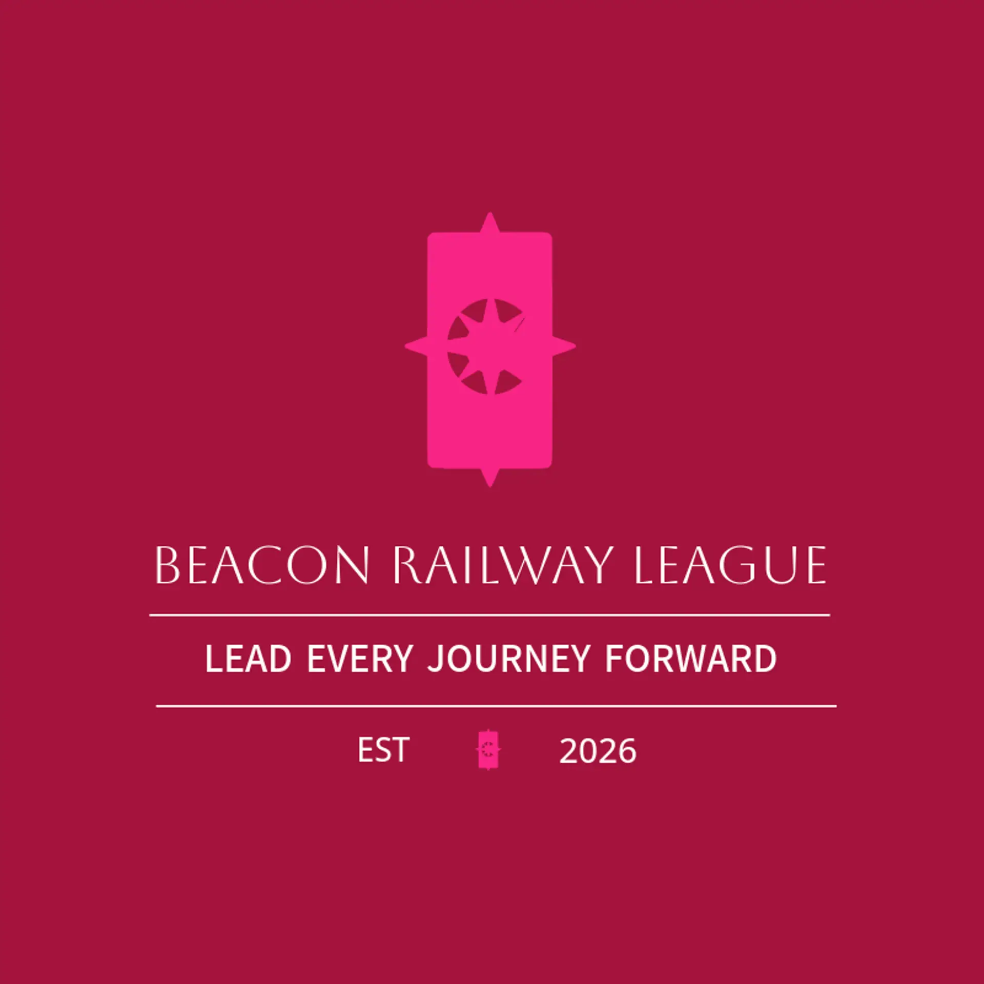 Beacon Railway League logo for railway