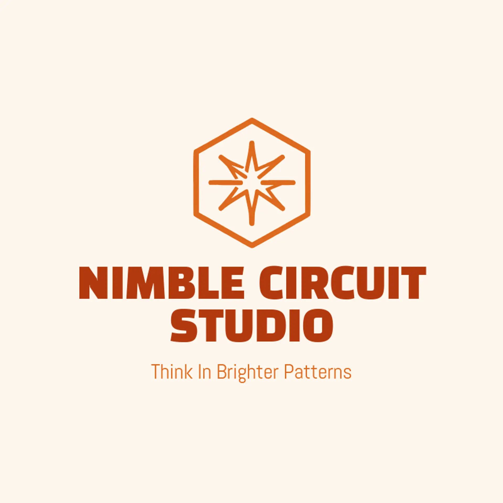 Nimble Circuit Studio logo for hexagon