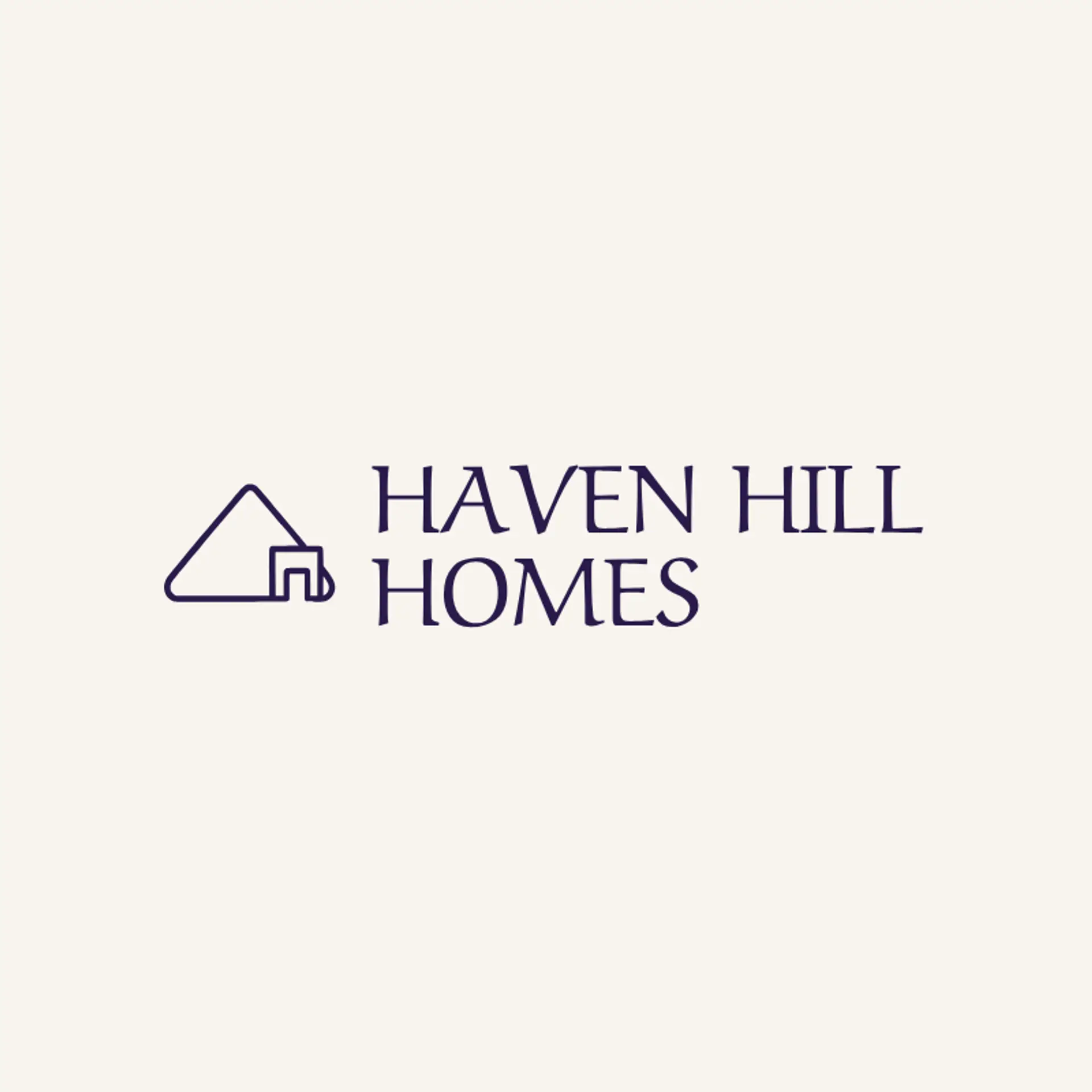 Haven Hill Homes logo for home