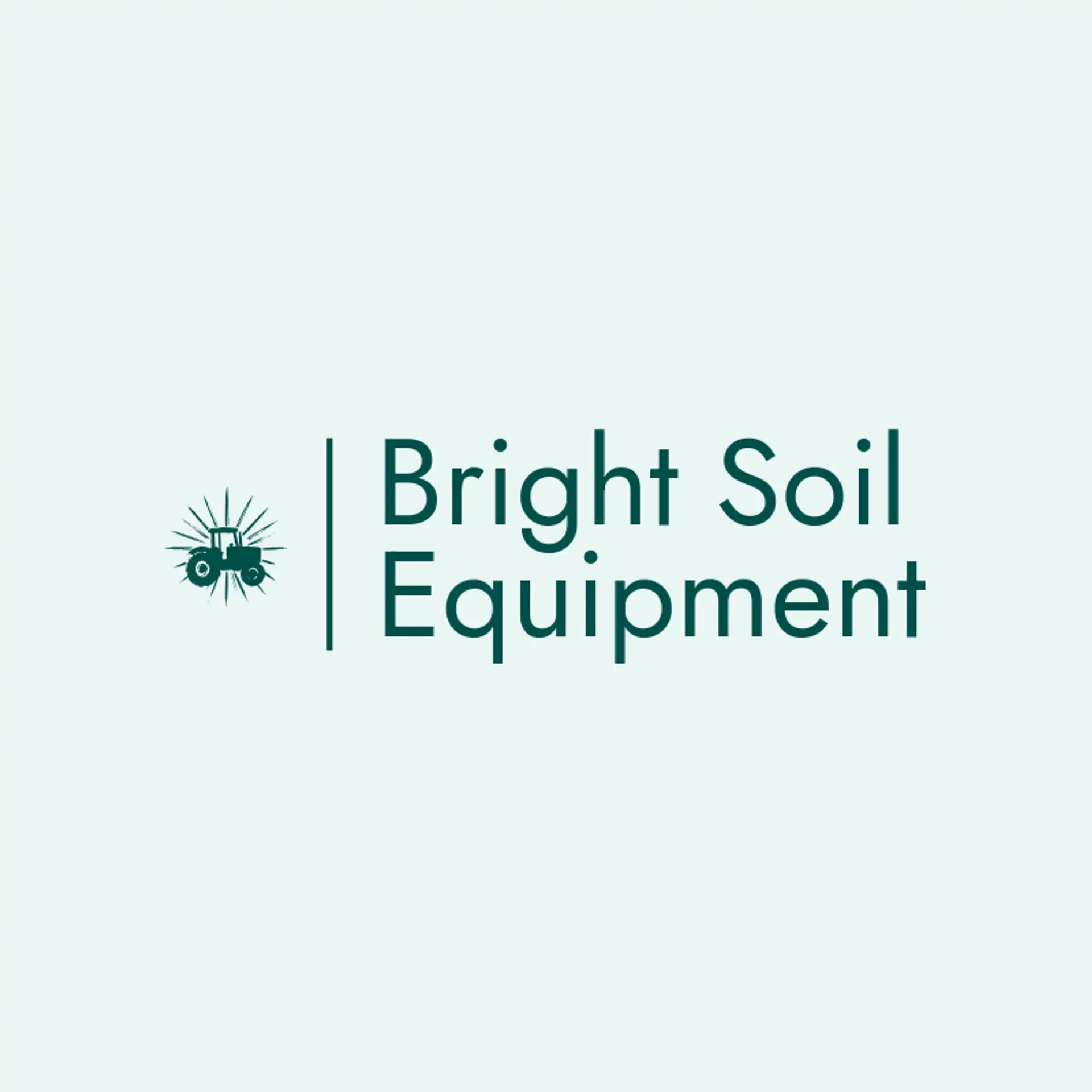Bright Soil Equipment logo for tractor