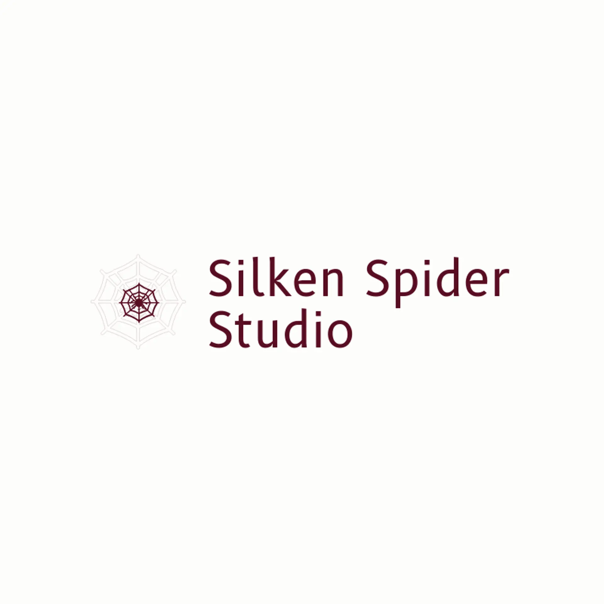 Silken Spider Studio logo for halloween
