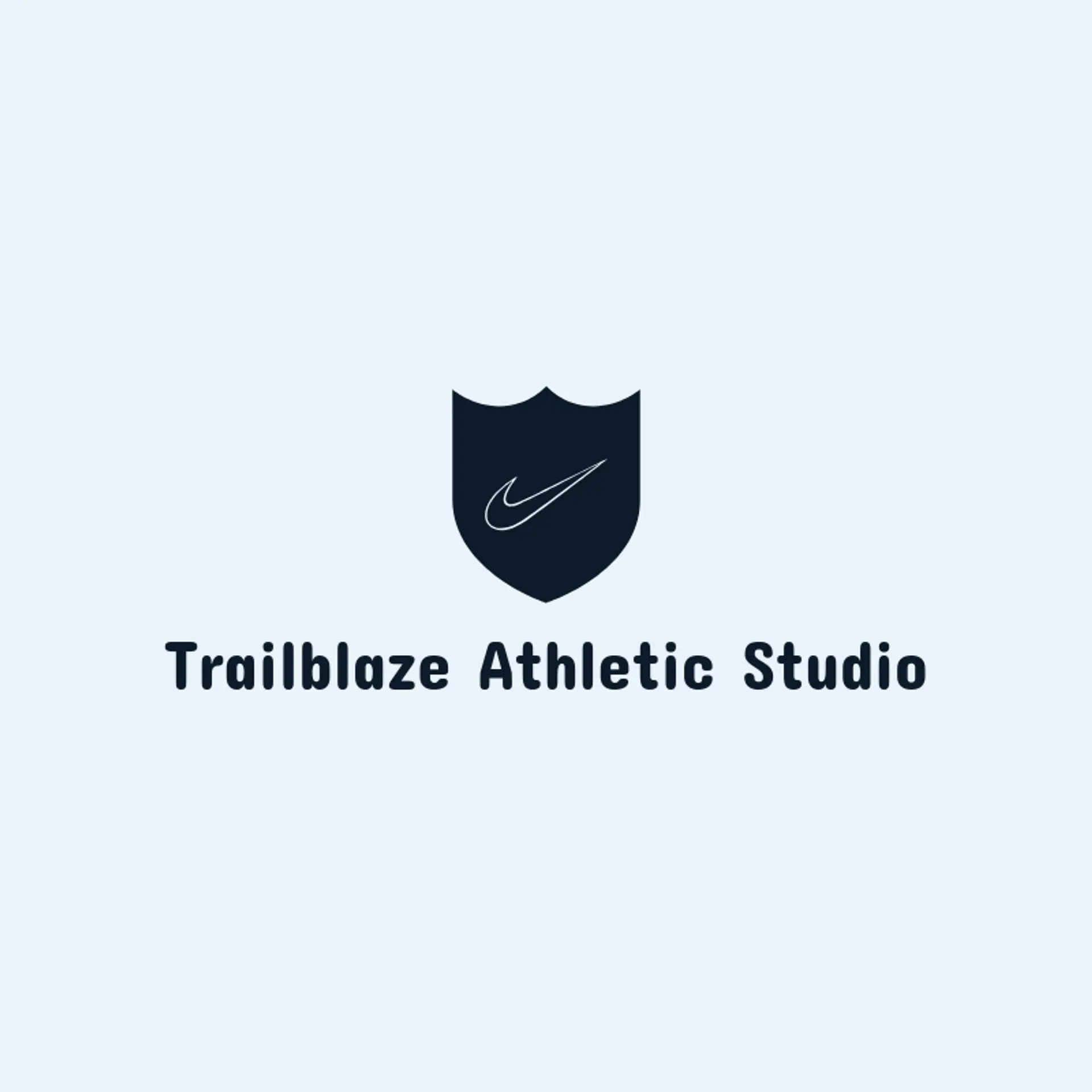 Trailblaze Athletic Studio logo for swoosh