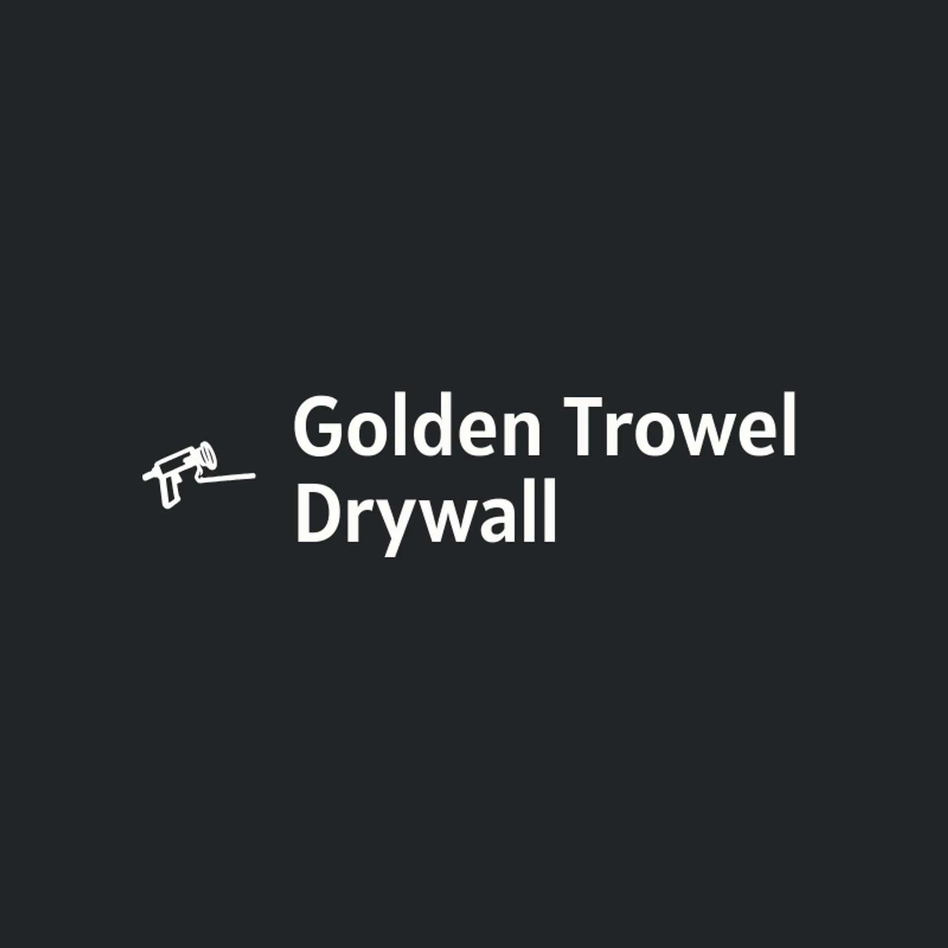 Golden Trowel Drywall logo for drywall