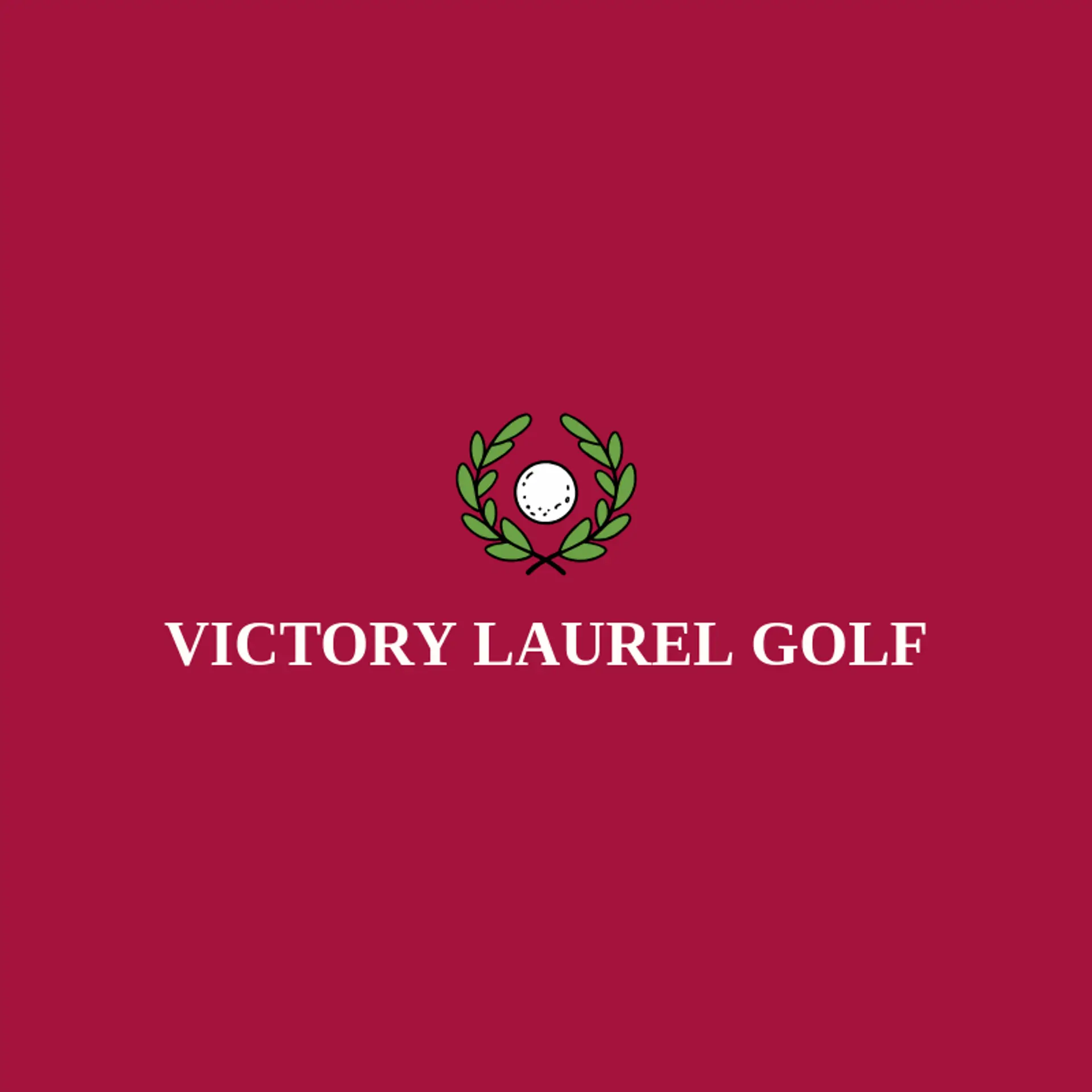Victory Laurel Golf logo for golf ball