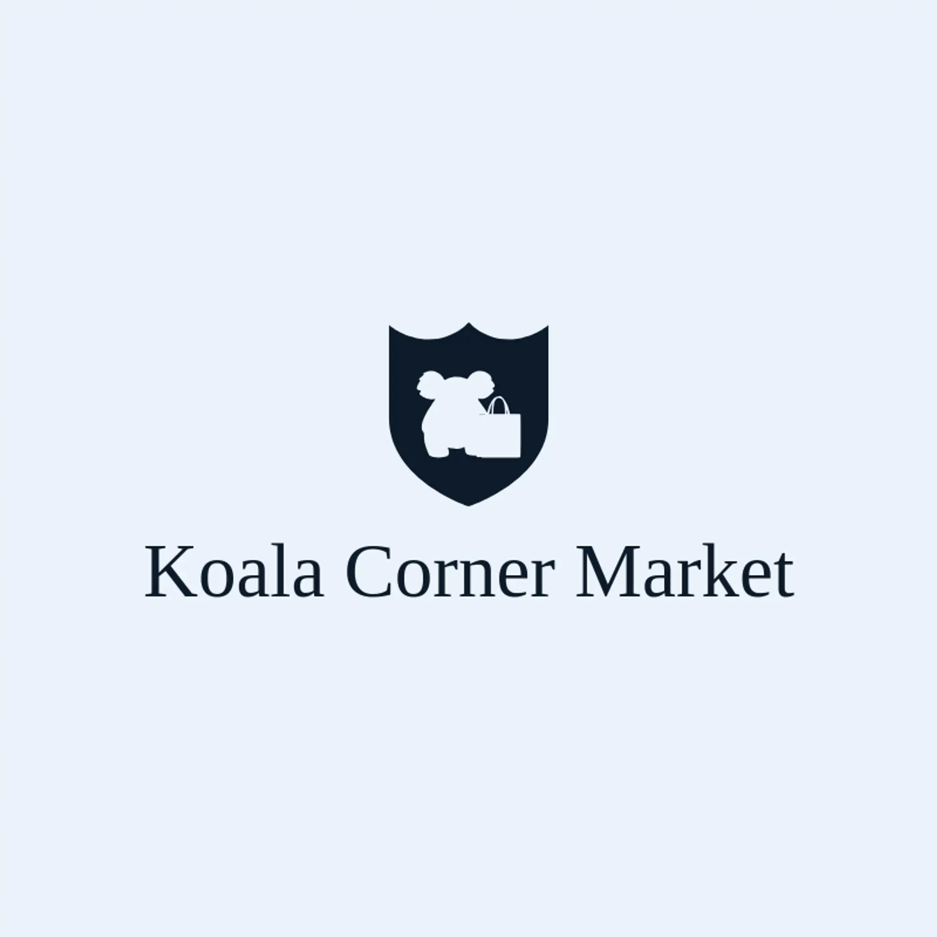 Koala Corner Market logo for koala