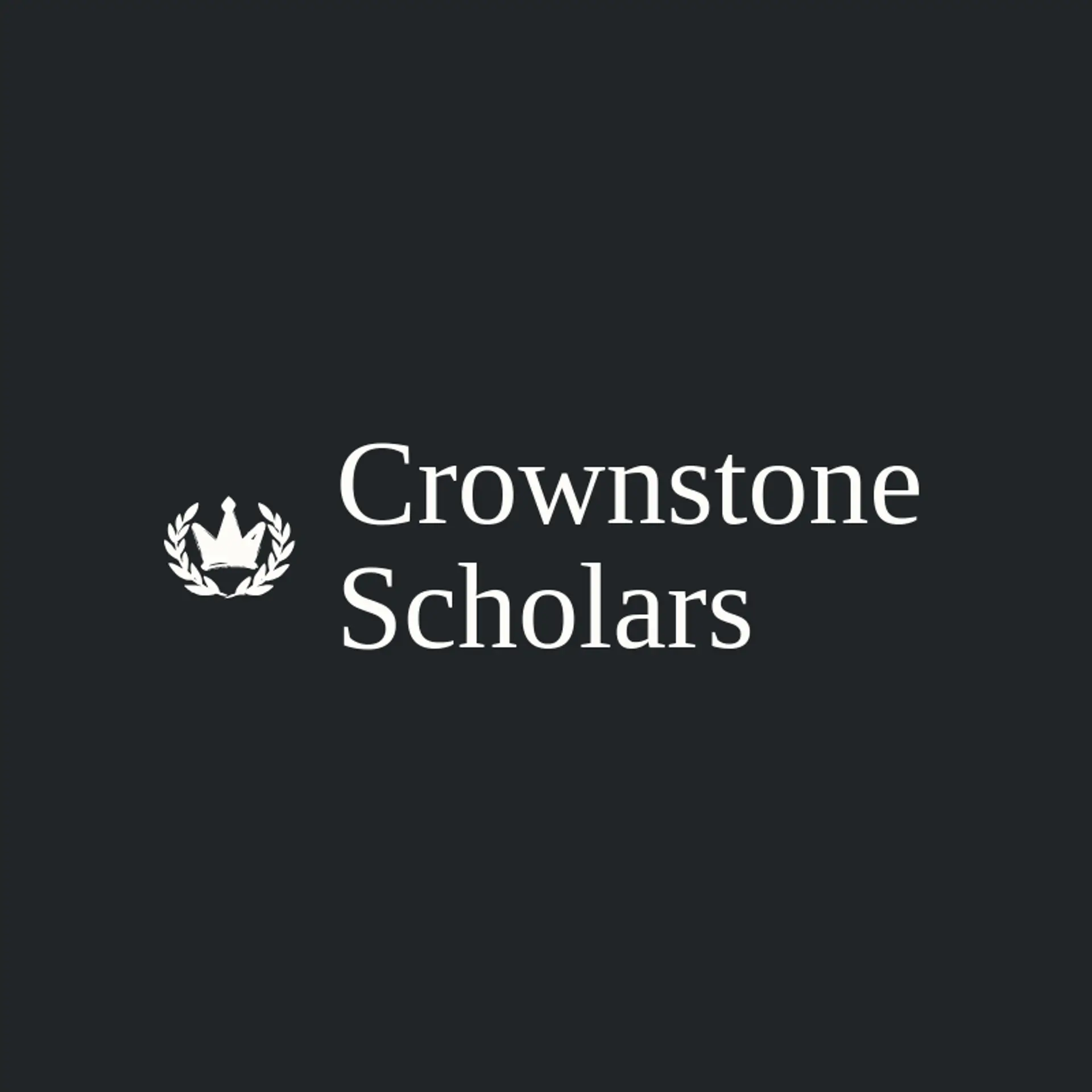 Crownstone Scholars logo for scholarship