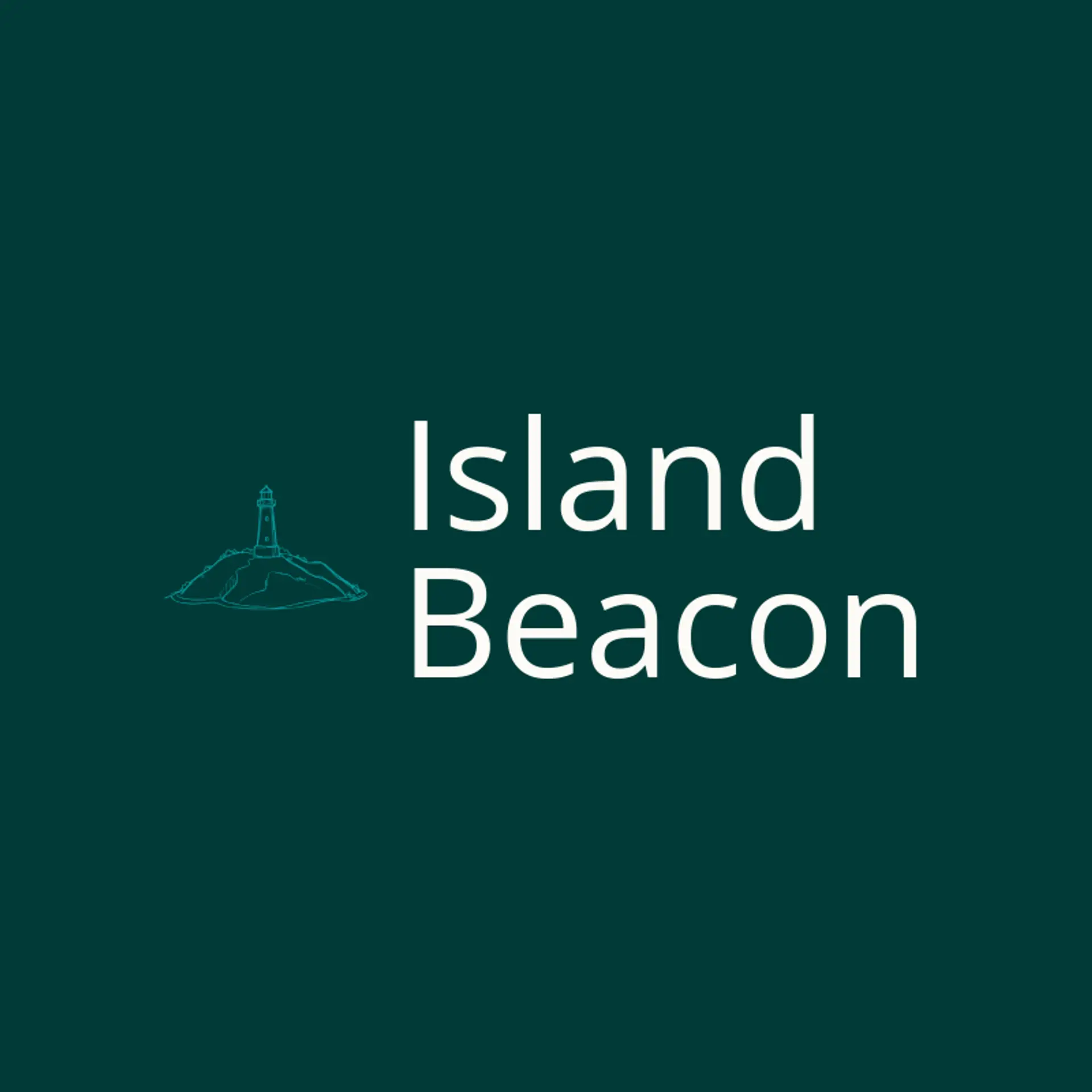Island Beacon logo for lighthouse