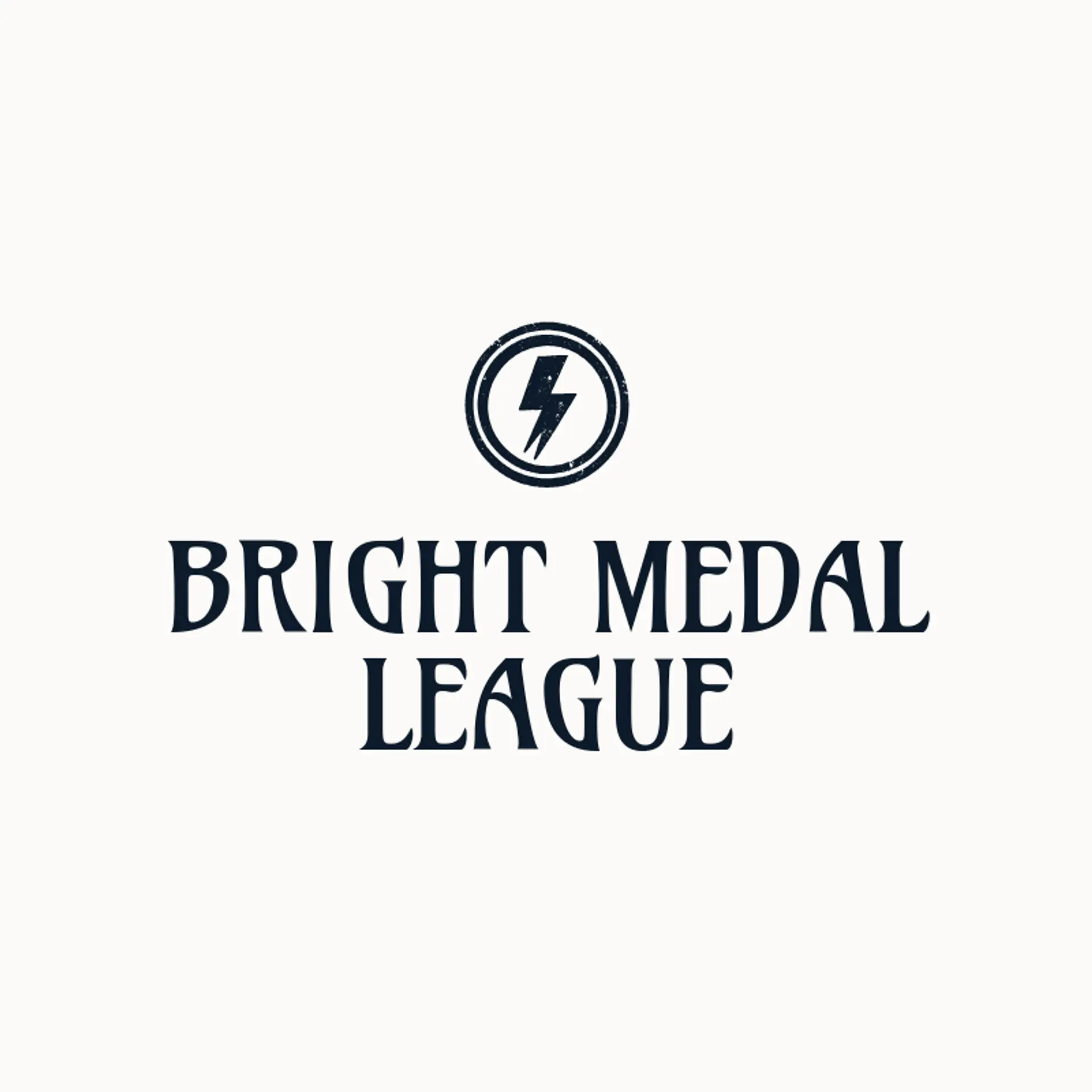 Bright Medal League logo for tournament
