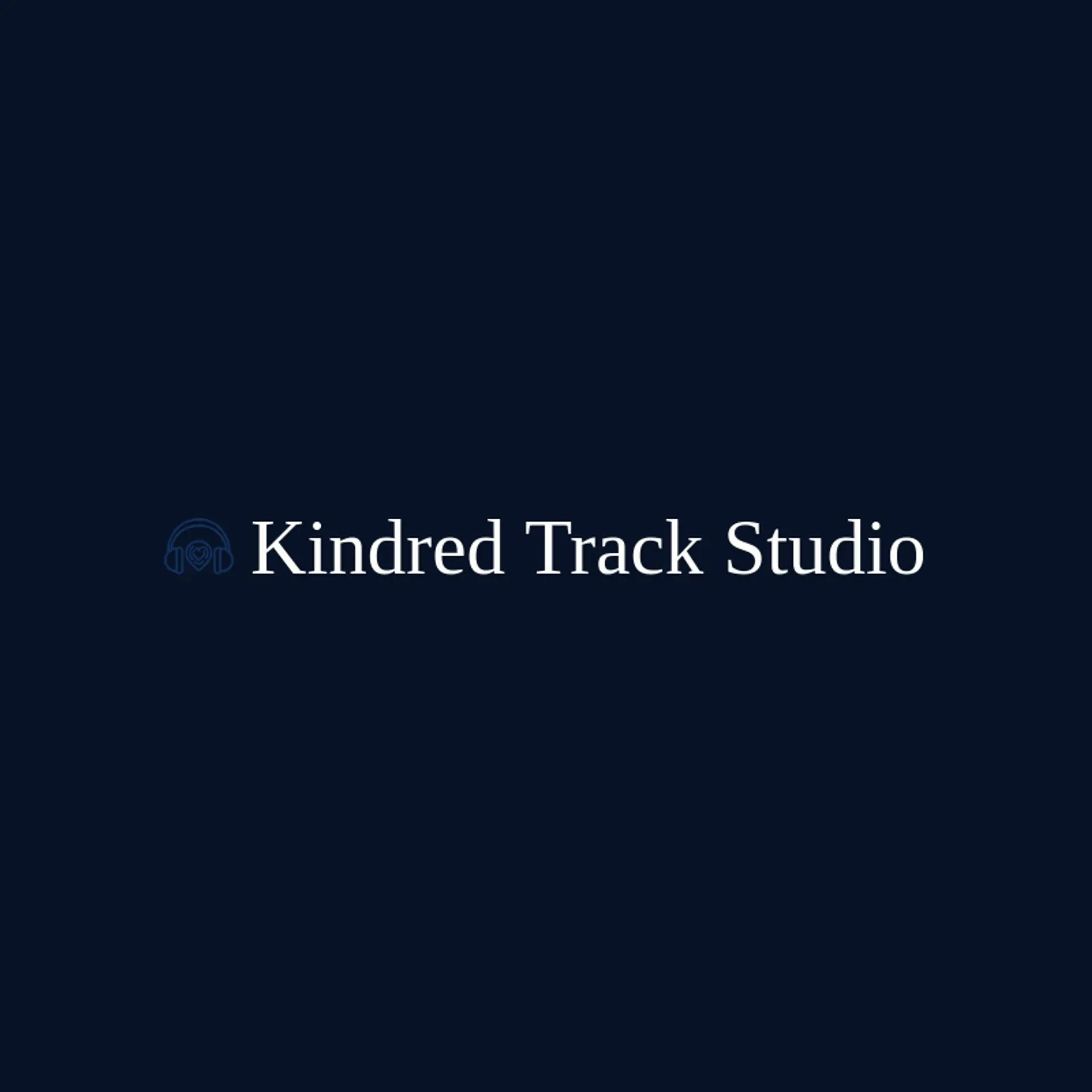 Kindred Track Studio logo for recording