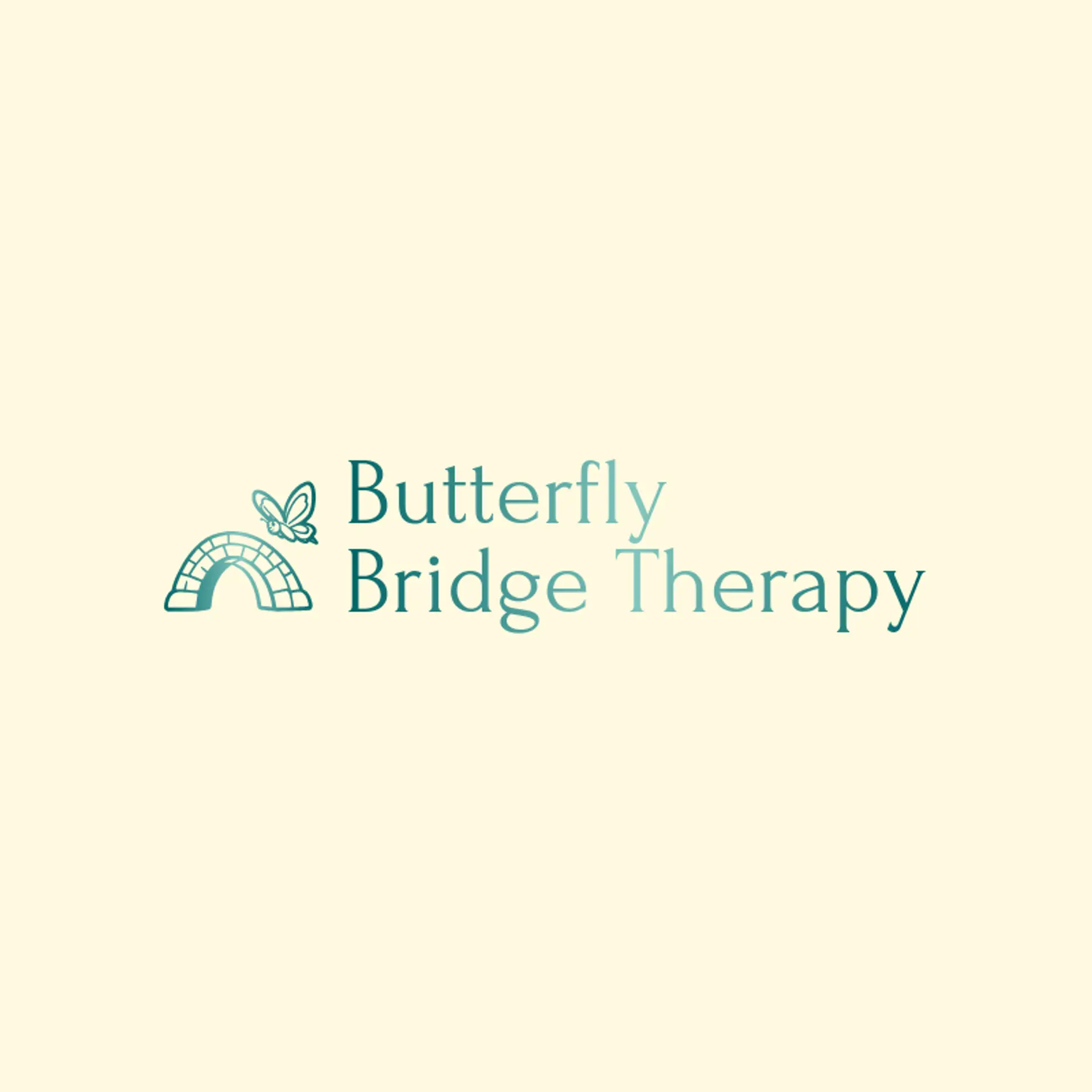 Butterfly Bridge Therapy logo for butterfly