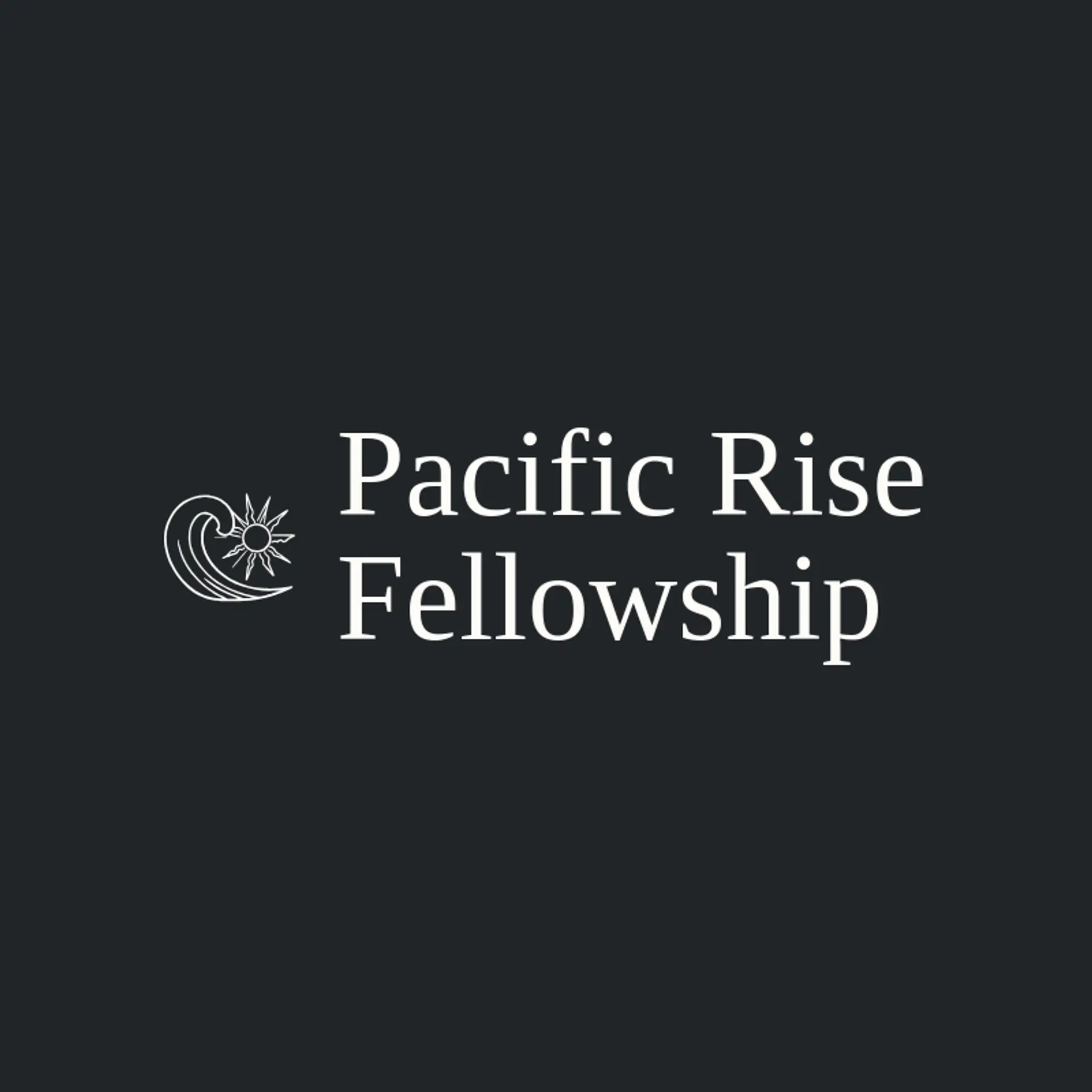 Pacific Rise Fellowship logo for tsunami