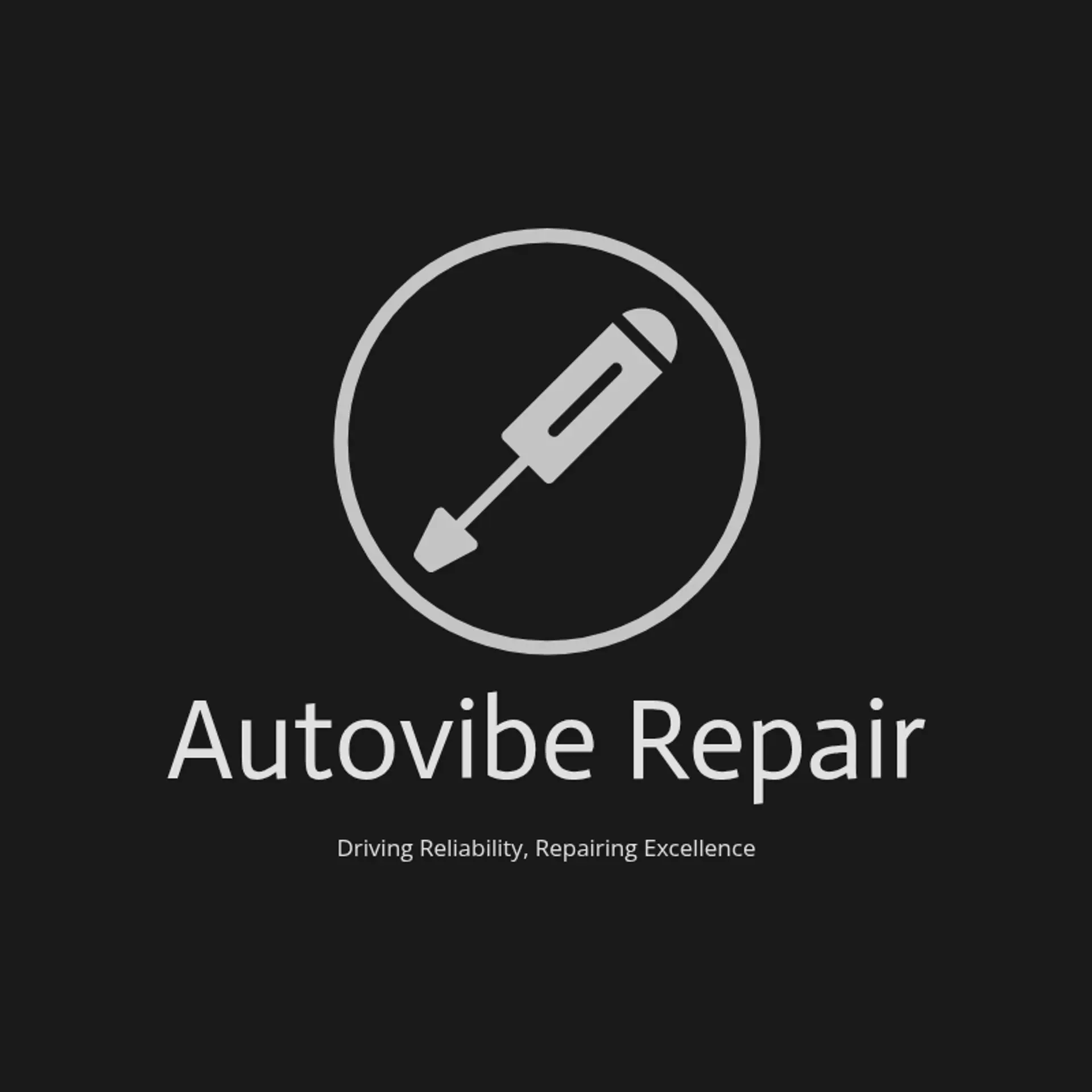 AutoVibe Repair logo for automotive repair
