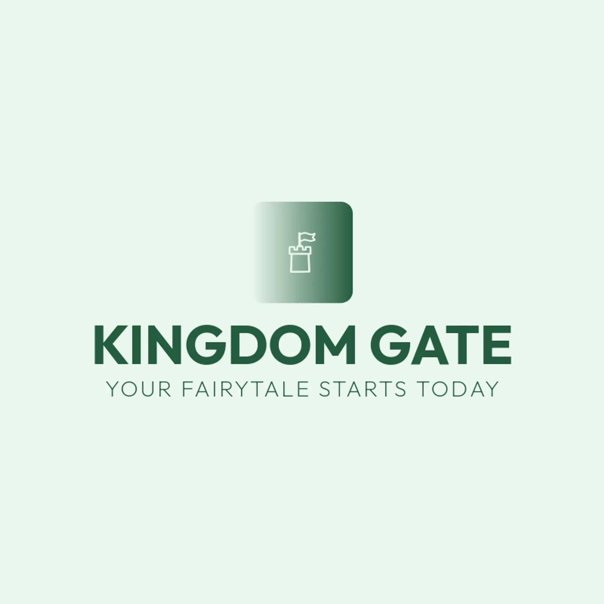Kingdom Gate logo for theme park