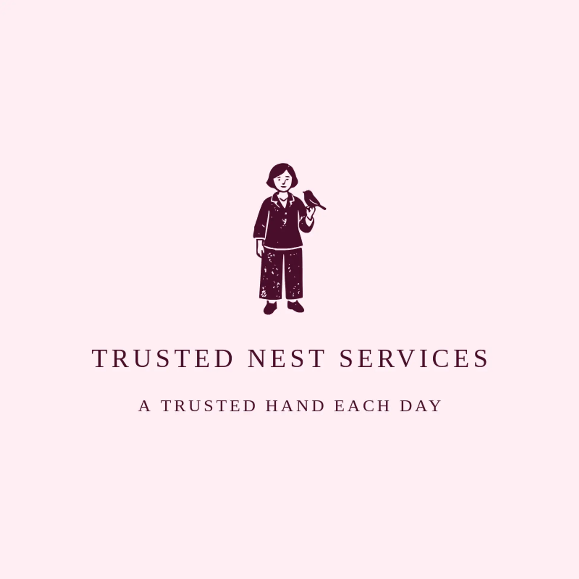 Trusted Nest Services logo for caregiver