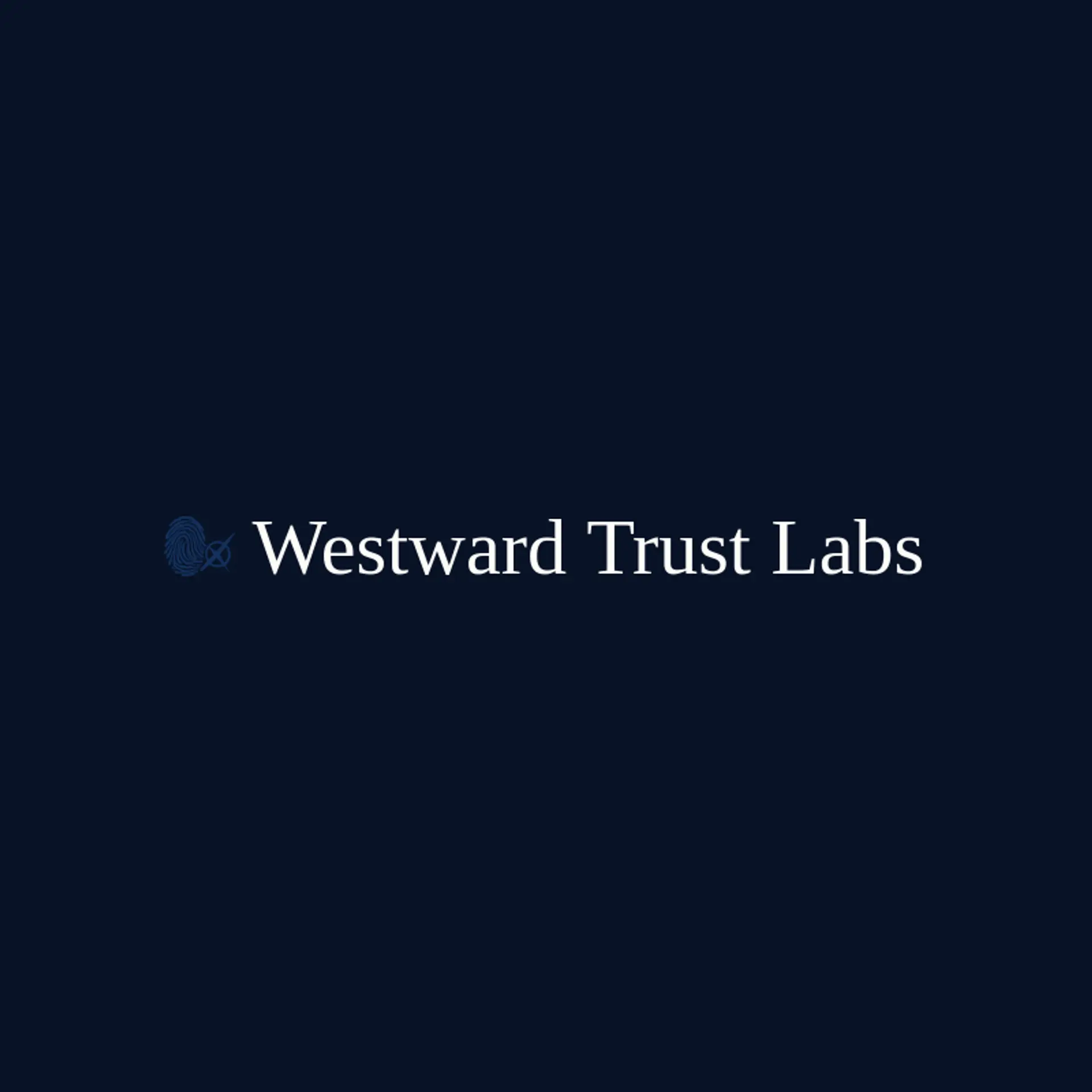 Westward Trust Labs logo for fingerprint