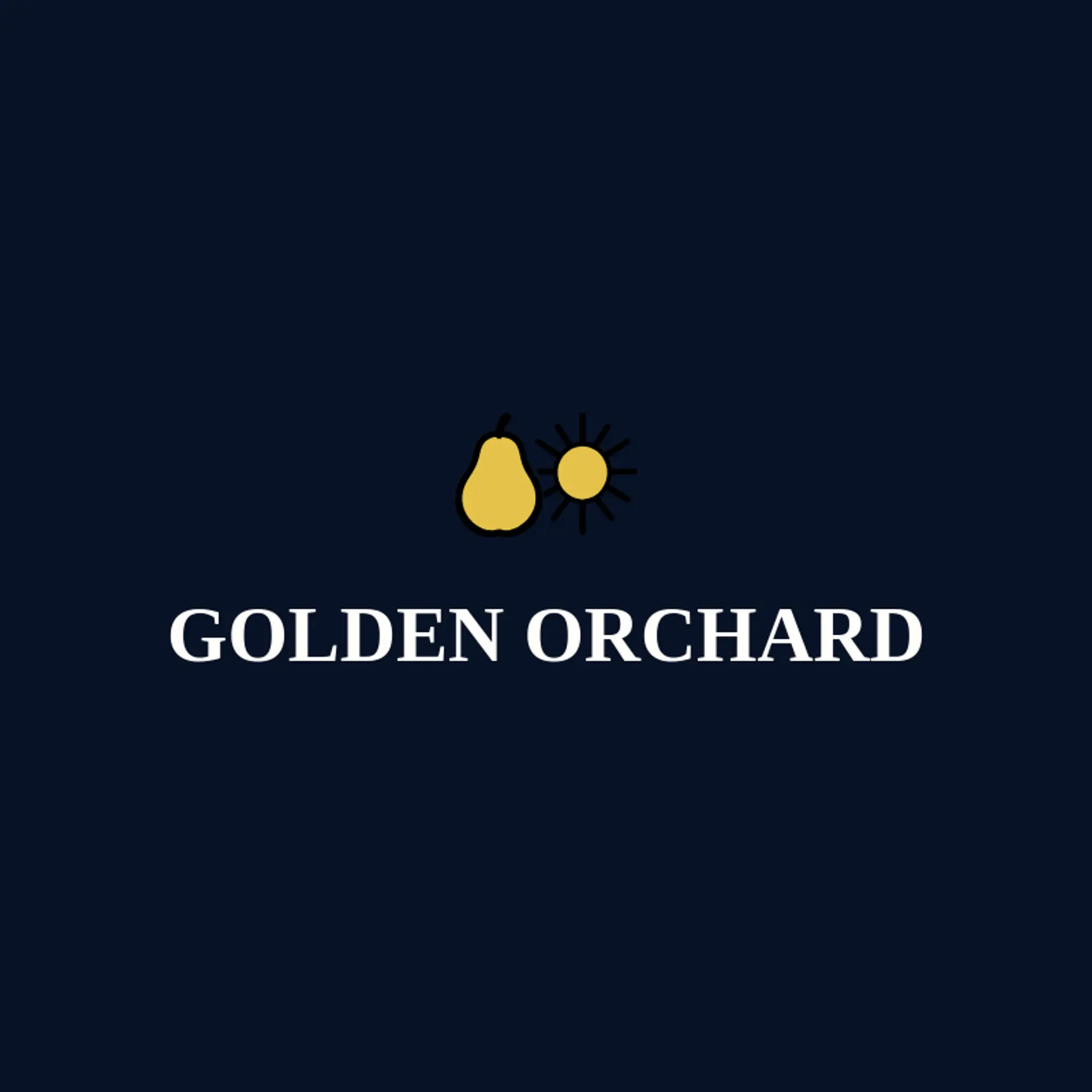 Golden Orchard logo for pear