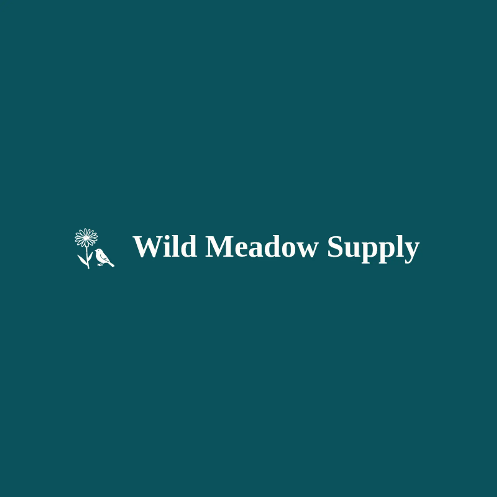Wild Meadow Supply logo for wildflower