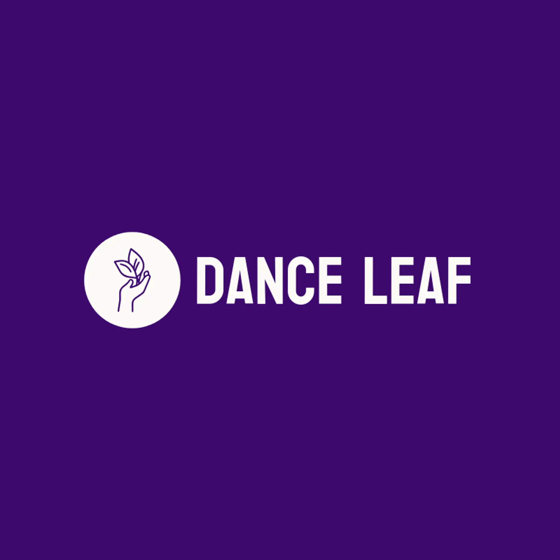 Dance Leaf logo for desi