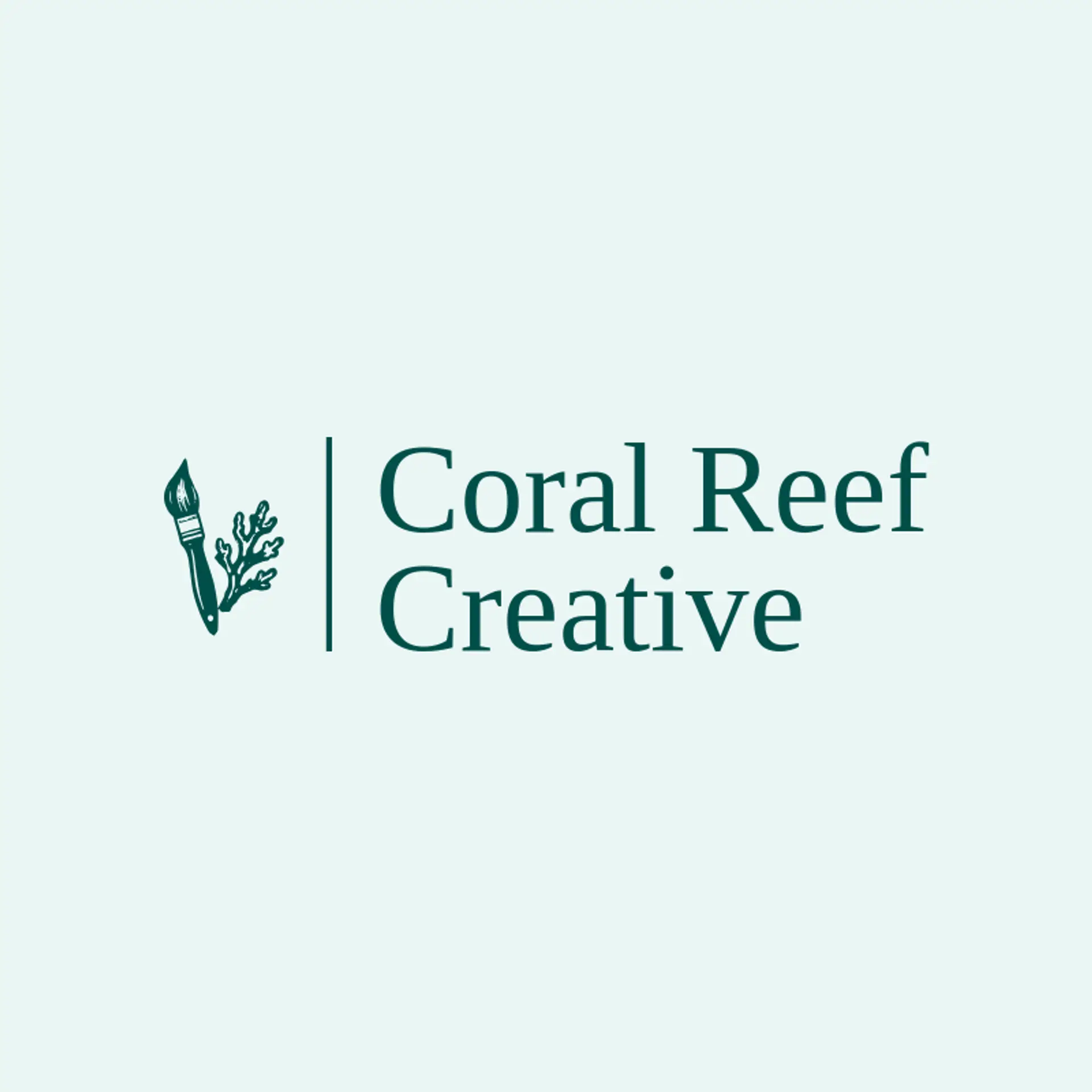 Coral Reef Creative logo for artistic