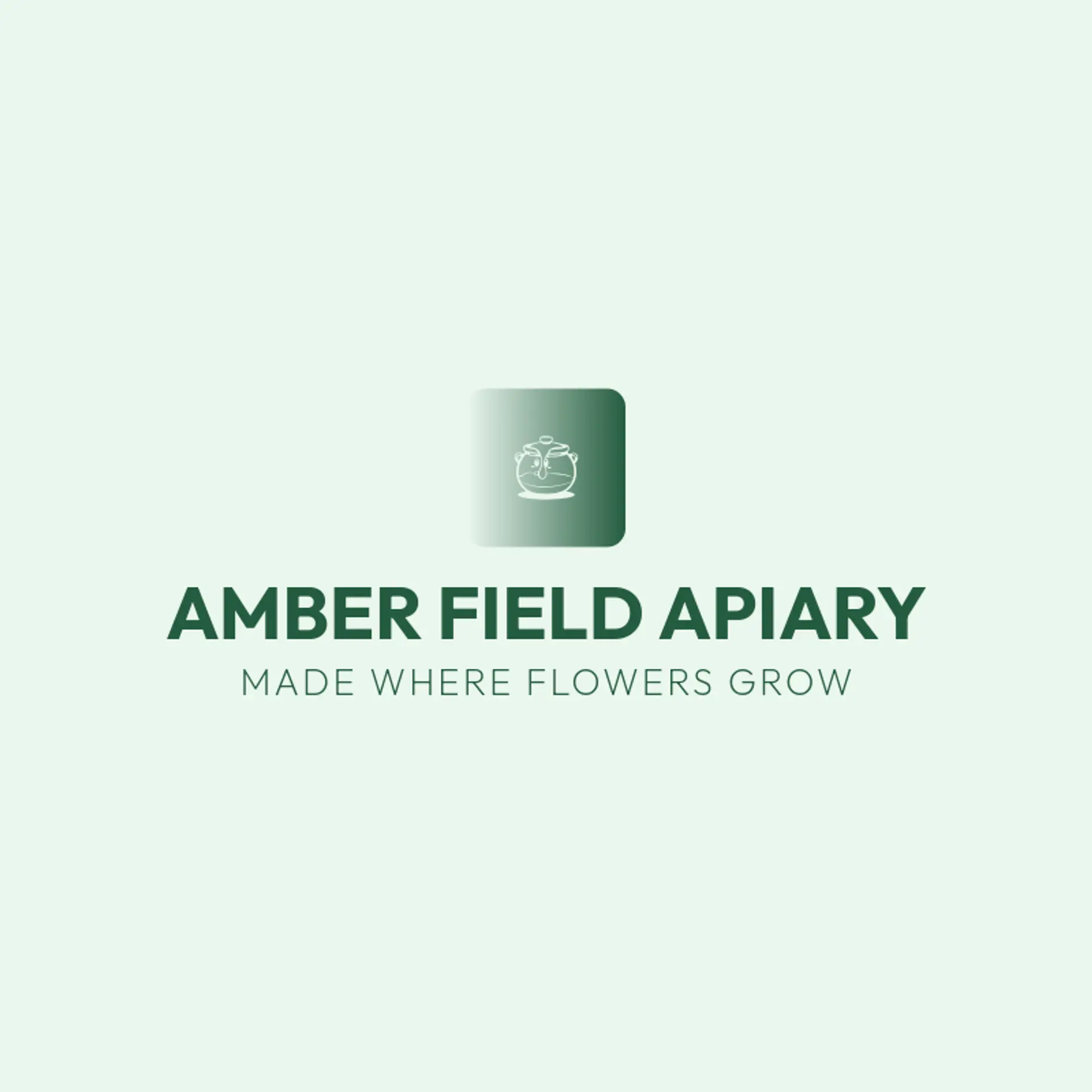 Amber Field Apiary logo for nectar