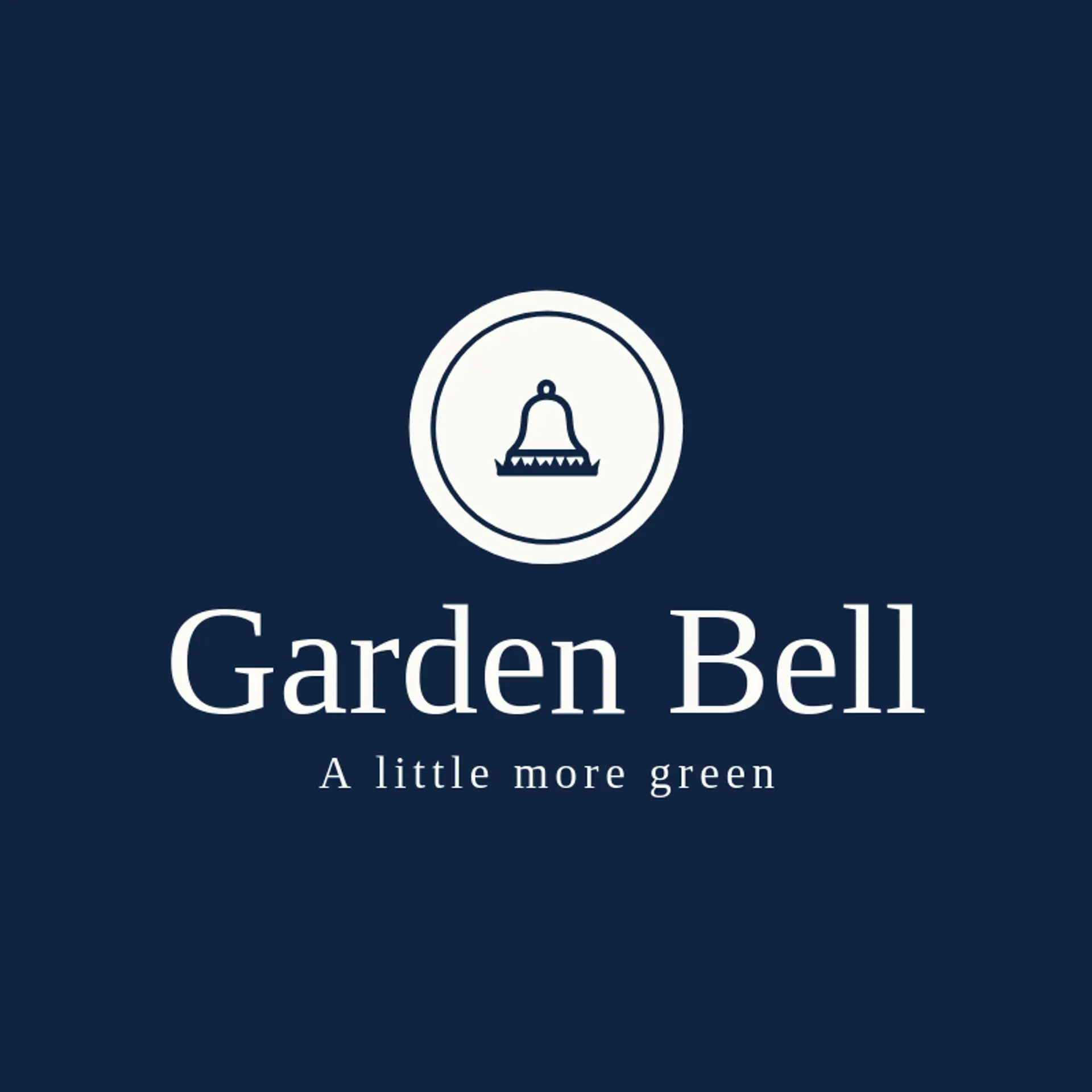 Garden Bell logo for yard