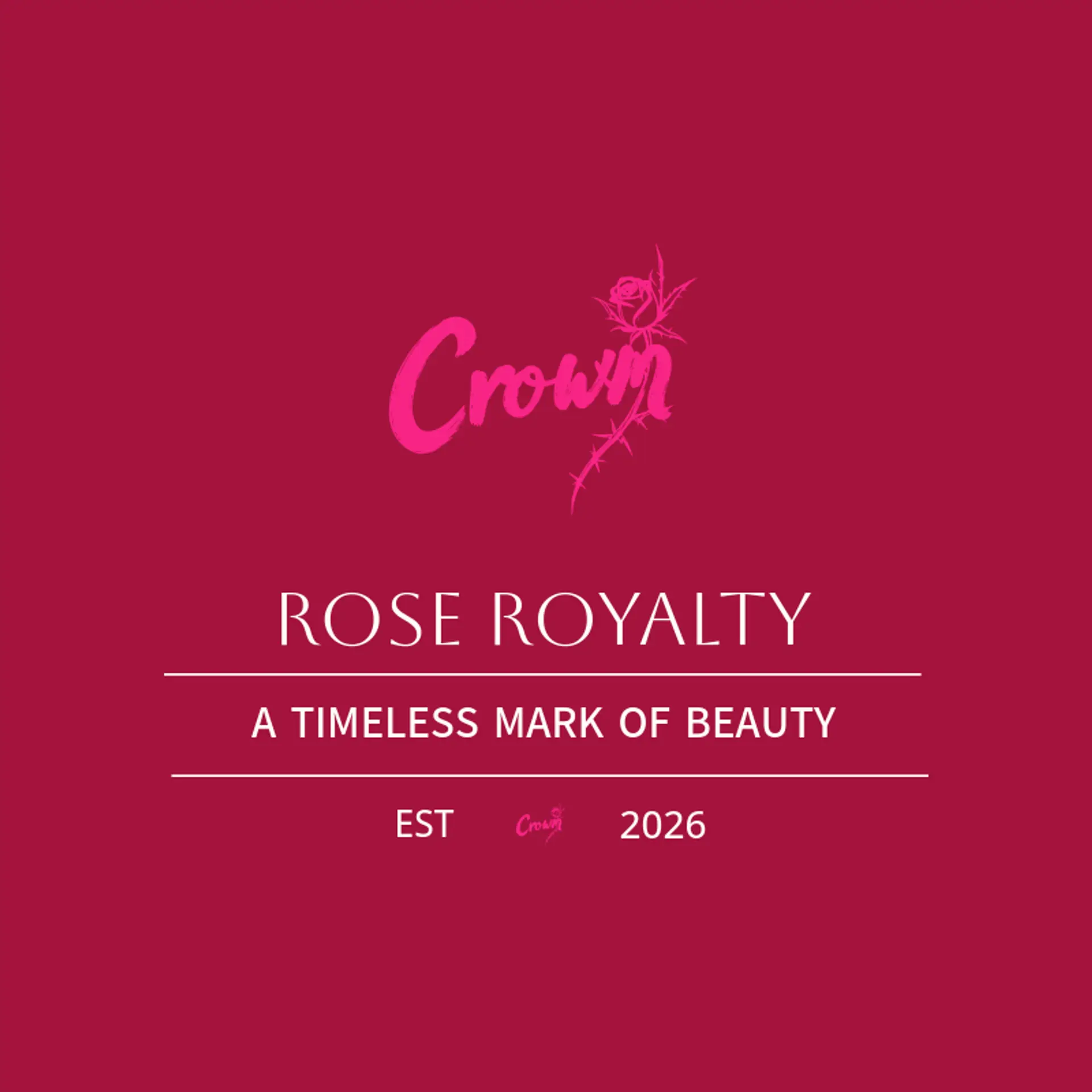 Rose Royalty logo for rose