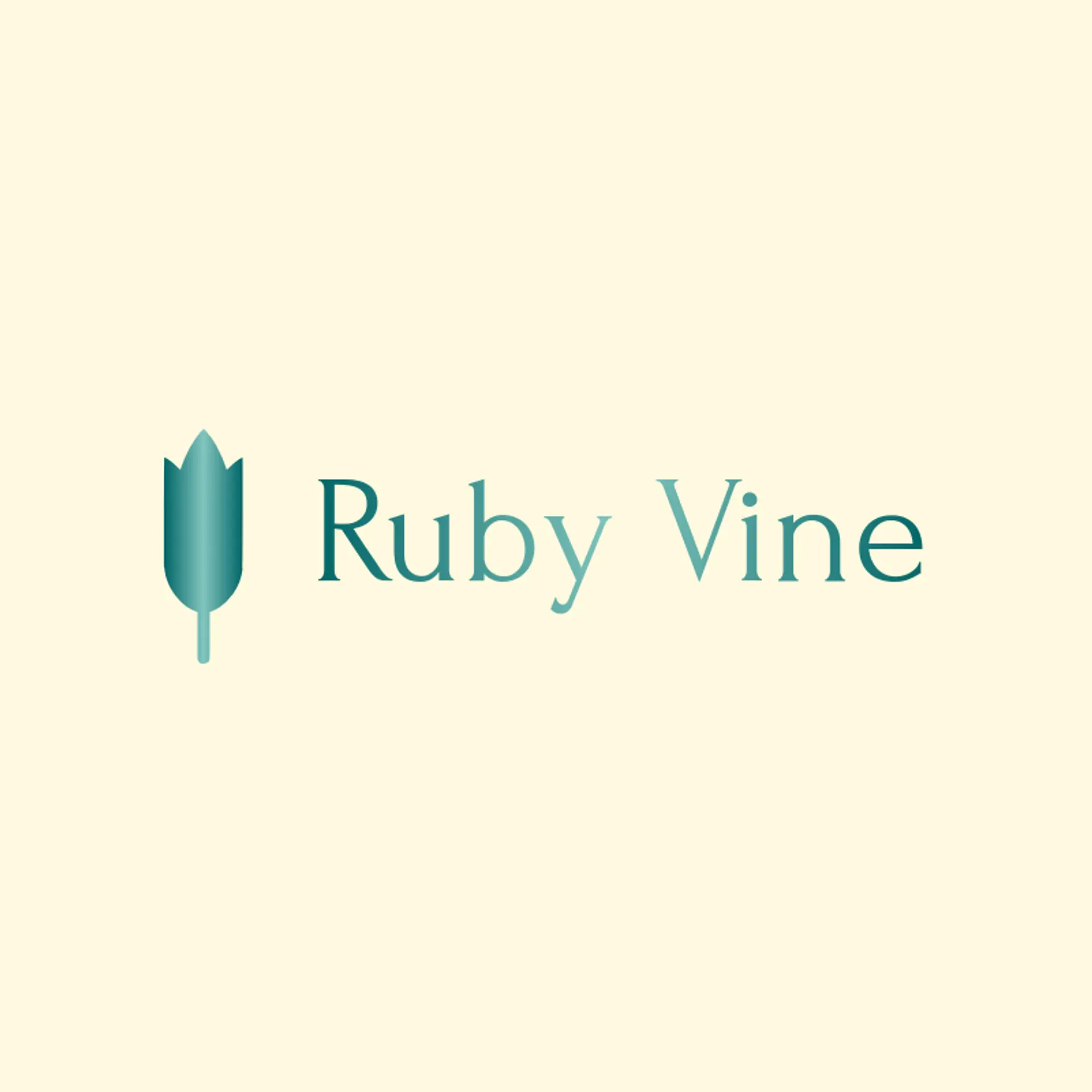 Ruby Vine logo for alcohol