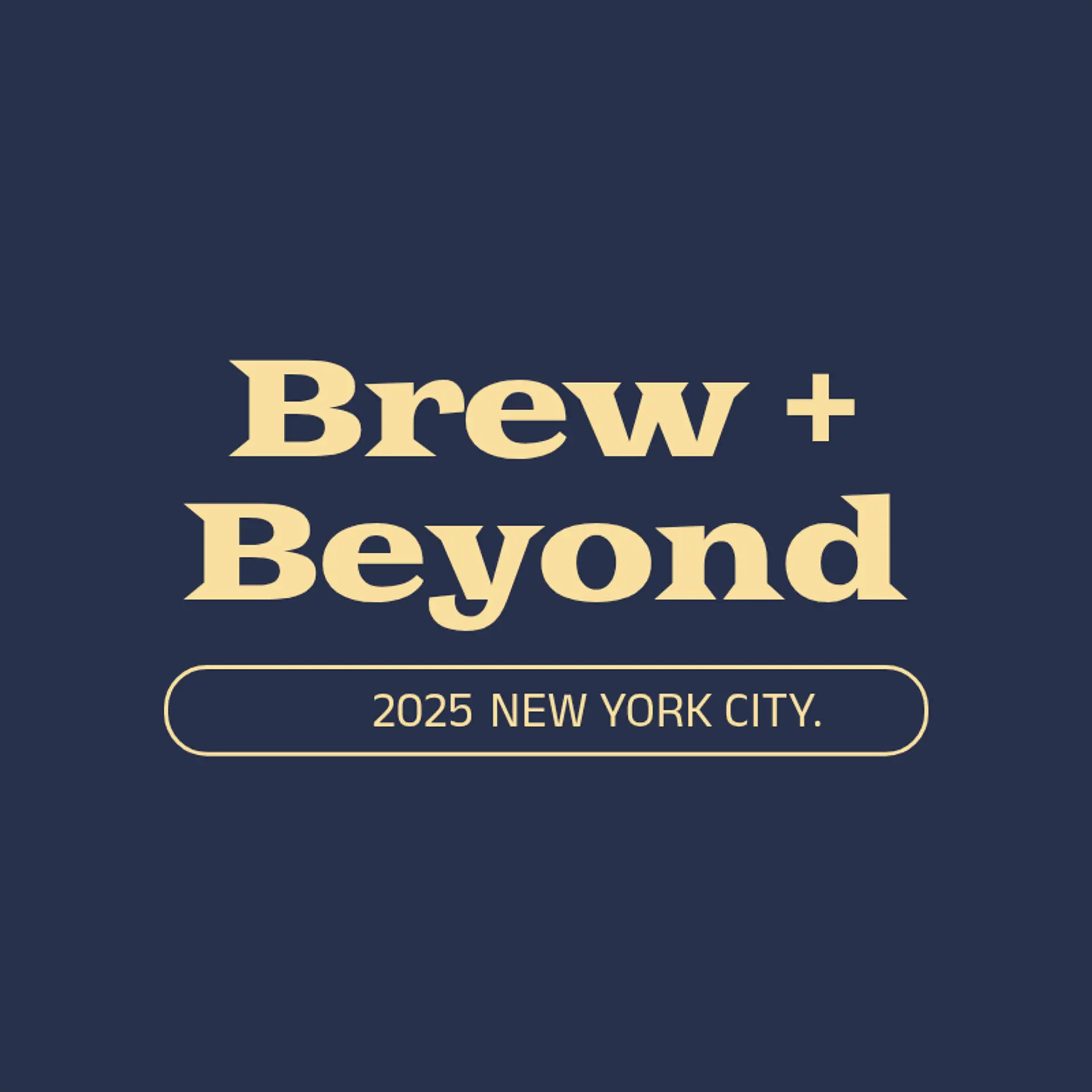 Brew + Beyond logo for unique cafe