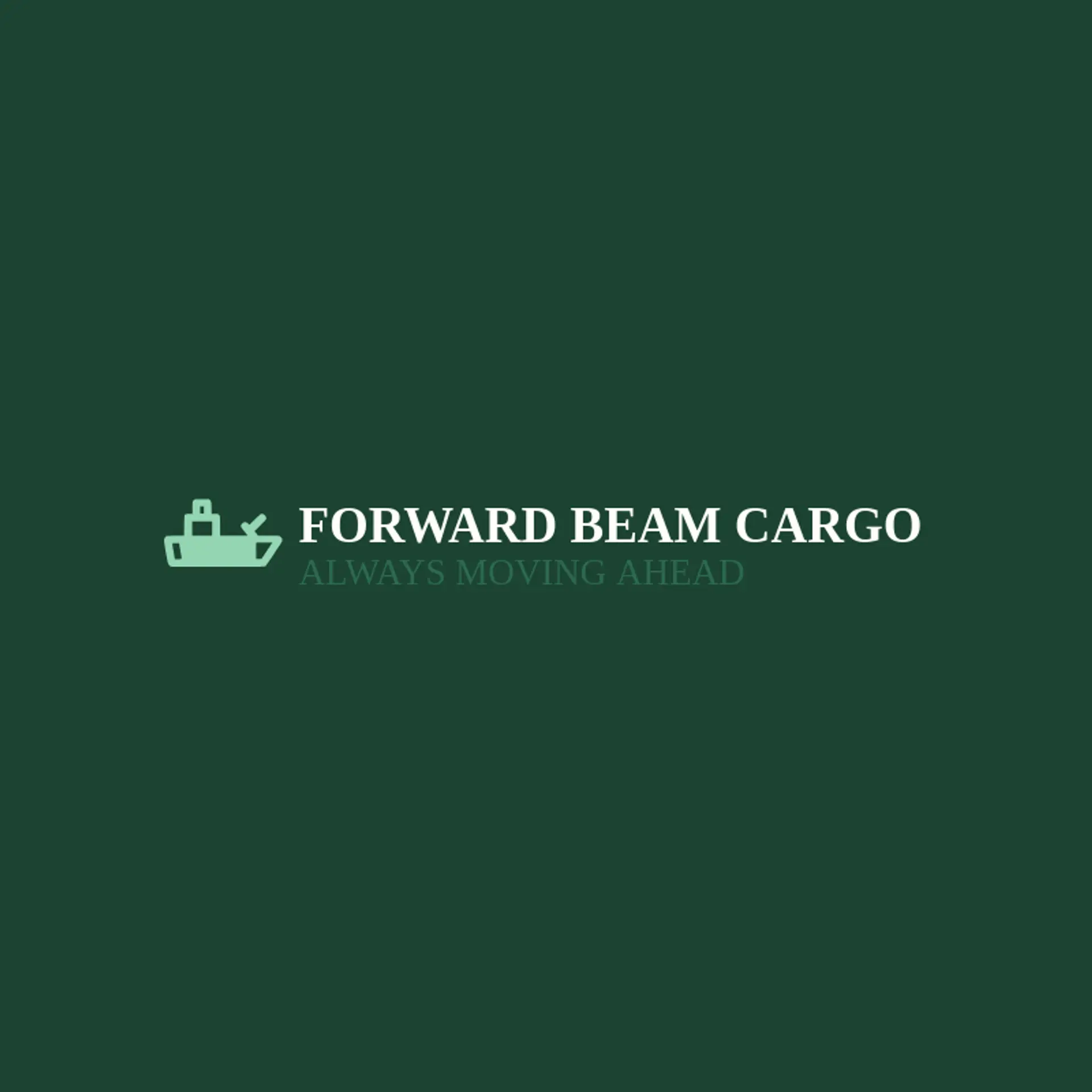 Forward Beam Cargo logo for logistics