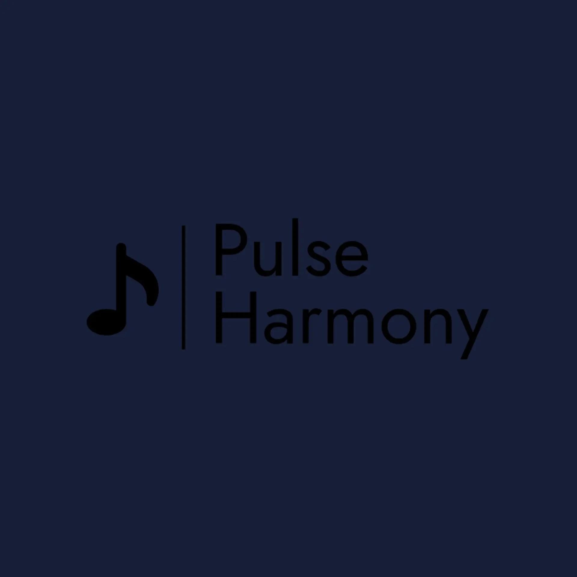 Pulse Harmony logo for music artist