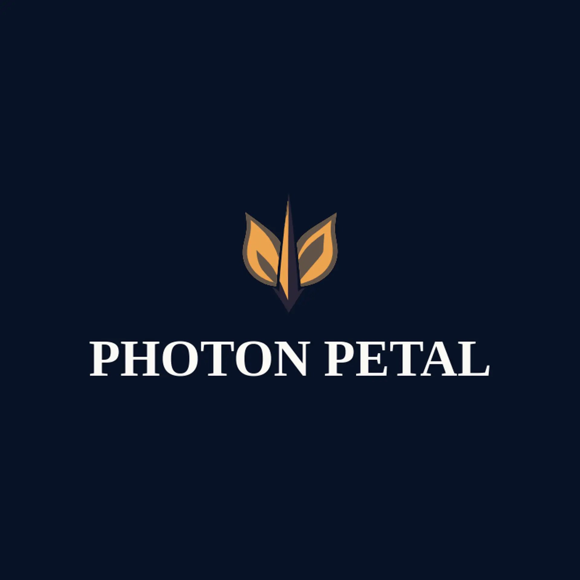 Photon Petal logo for laser