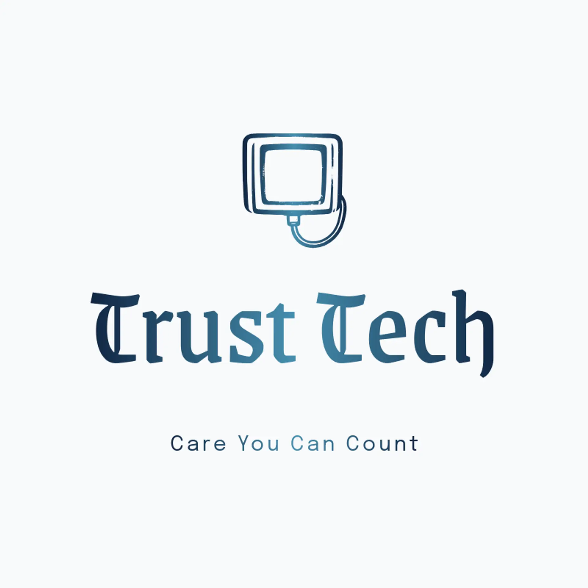 Trust Tech logo for computer
