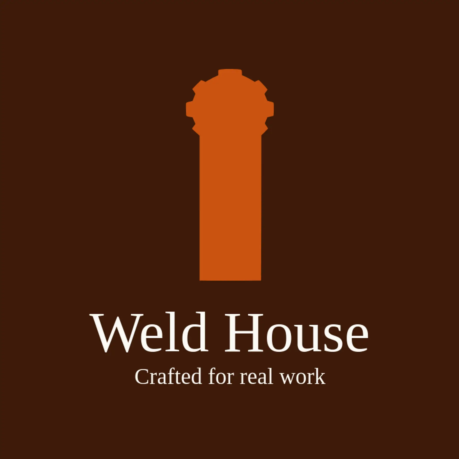 Weld House logo for gear