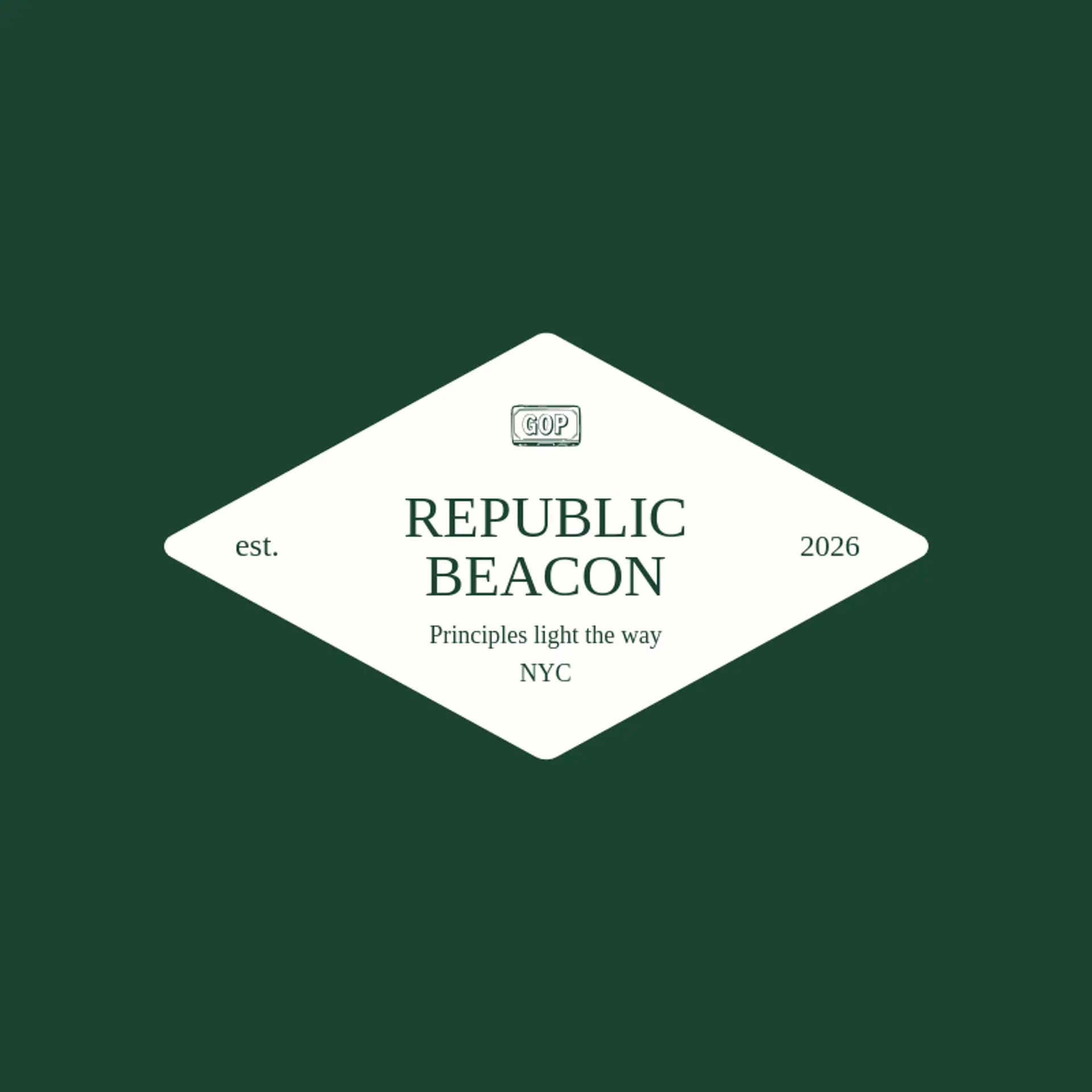 Republic Beacon logo for republican