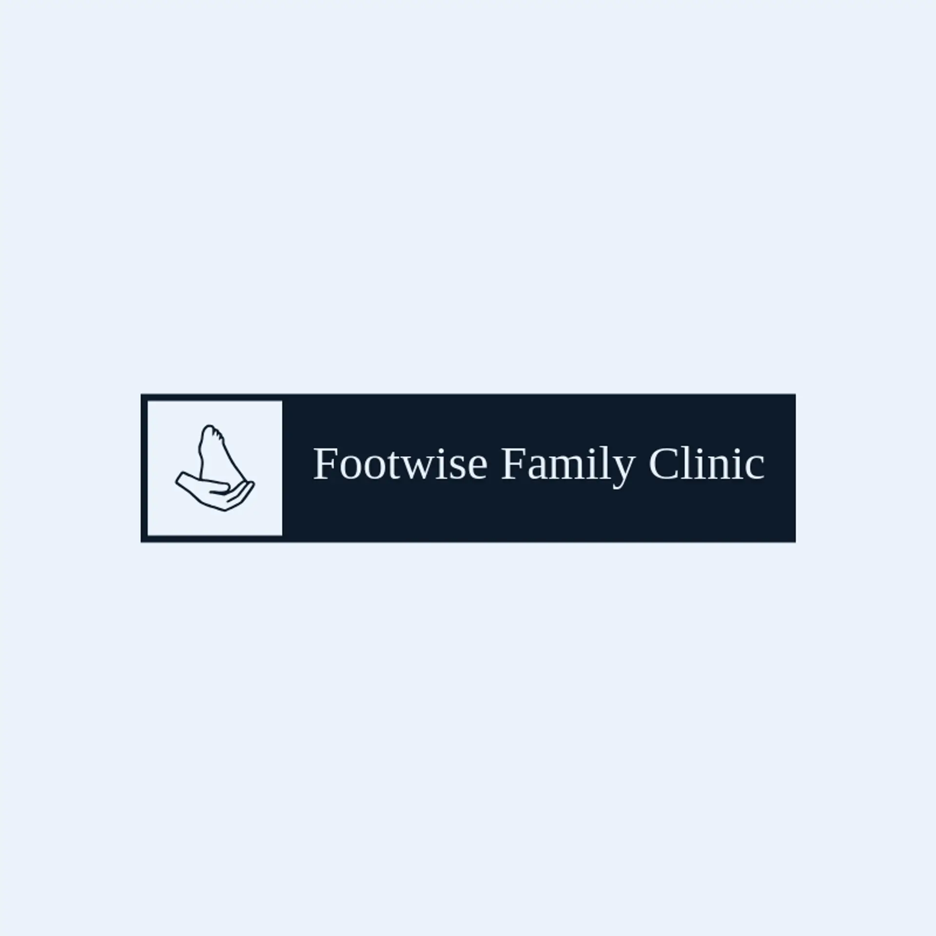 Footwise Family Clinic logo for foot