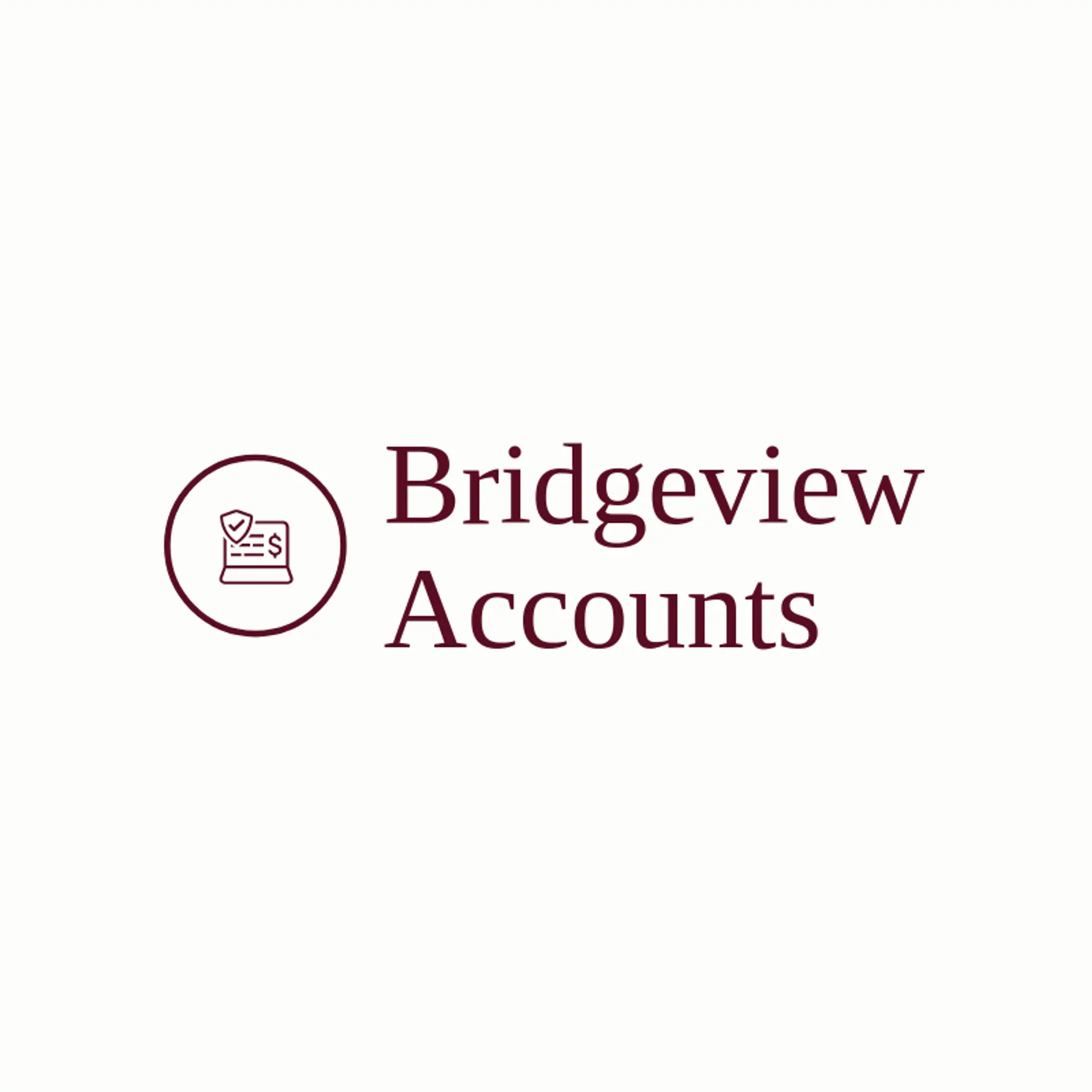 Bridgeview Accounts logo for financial