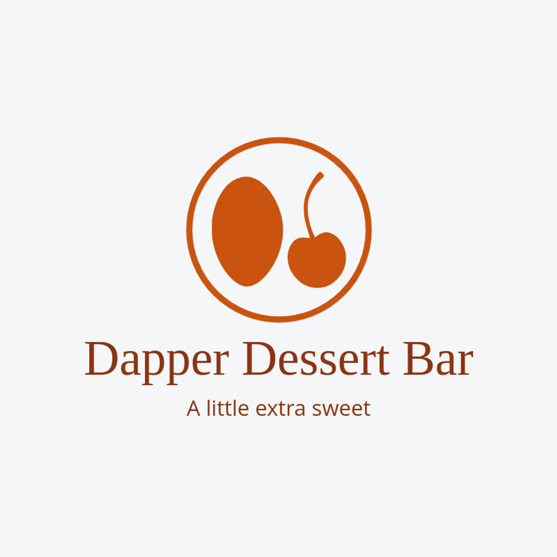 Dapper Dessert Bar logo for spoon