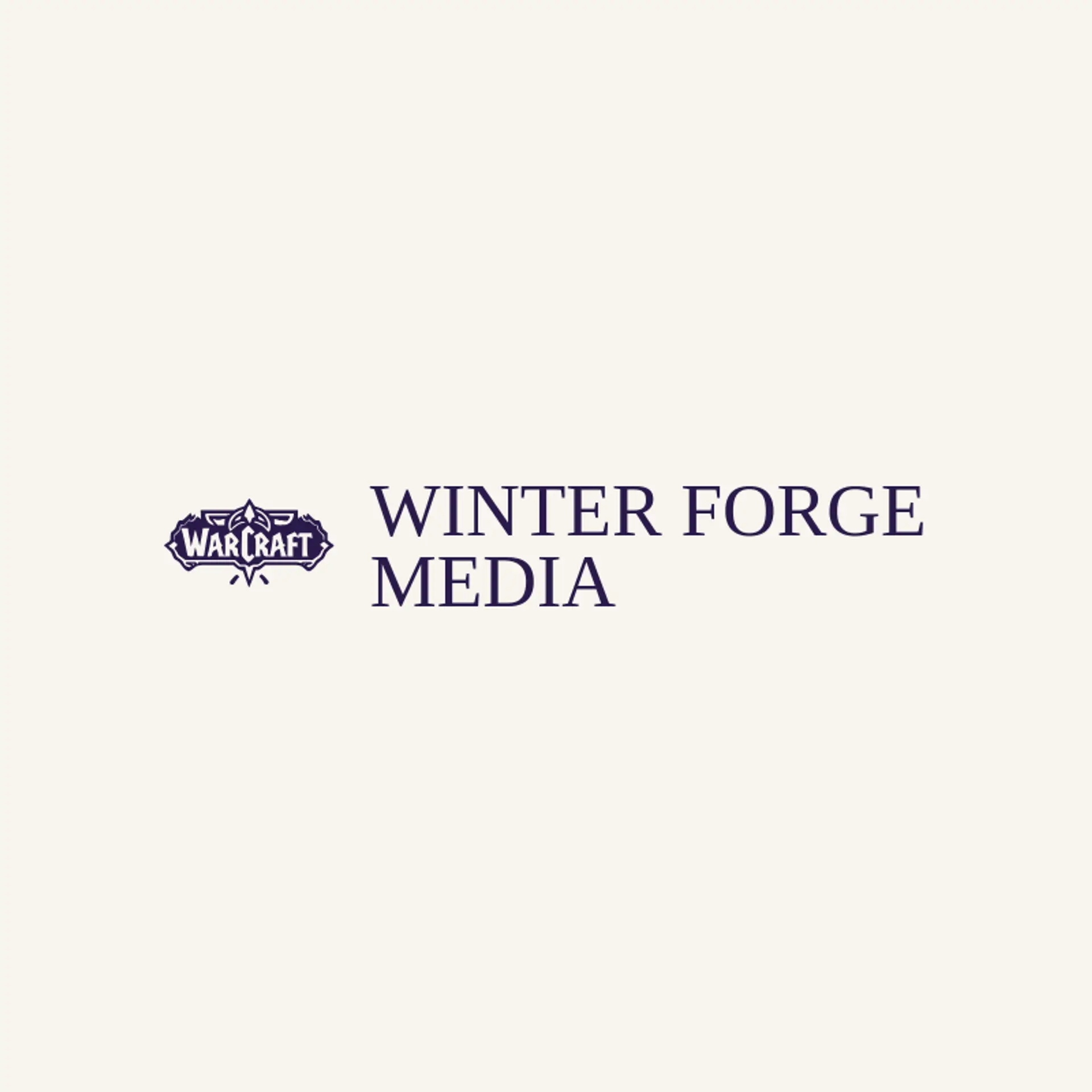 Winter Forge Media logo for blizzard