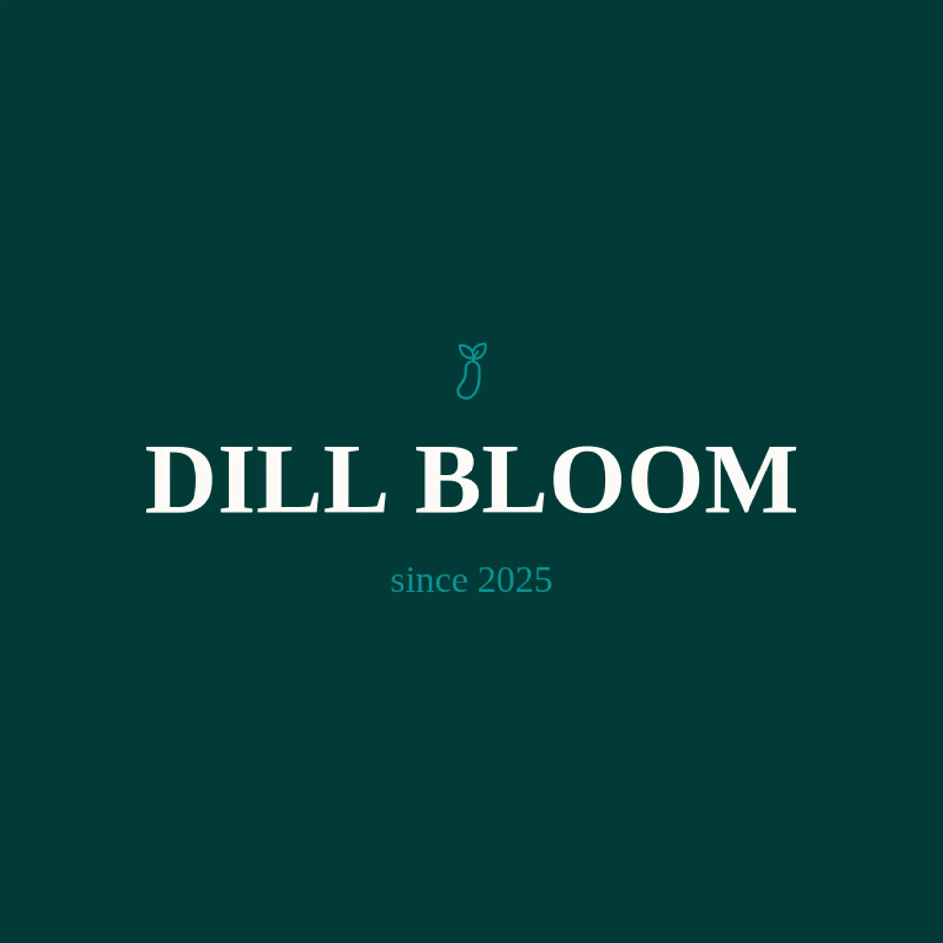 Dill Bloom logo for pickle