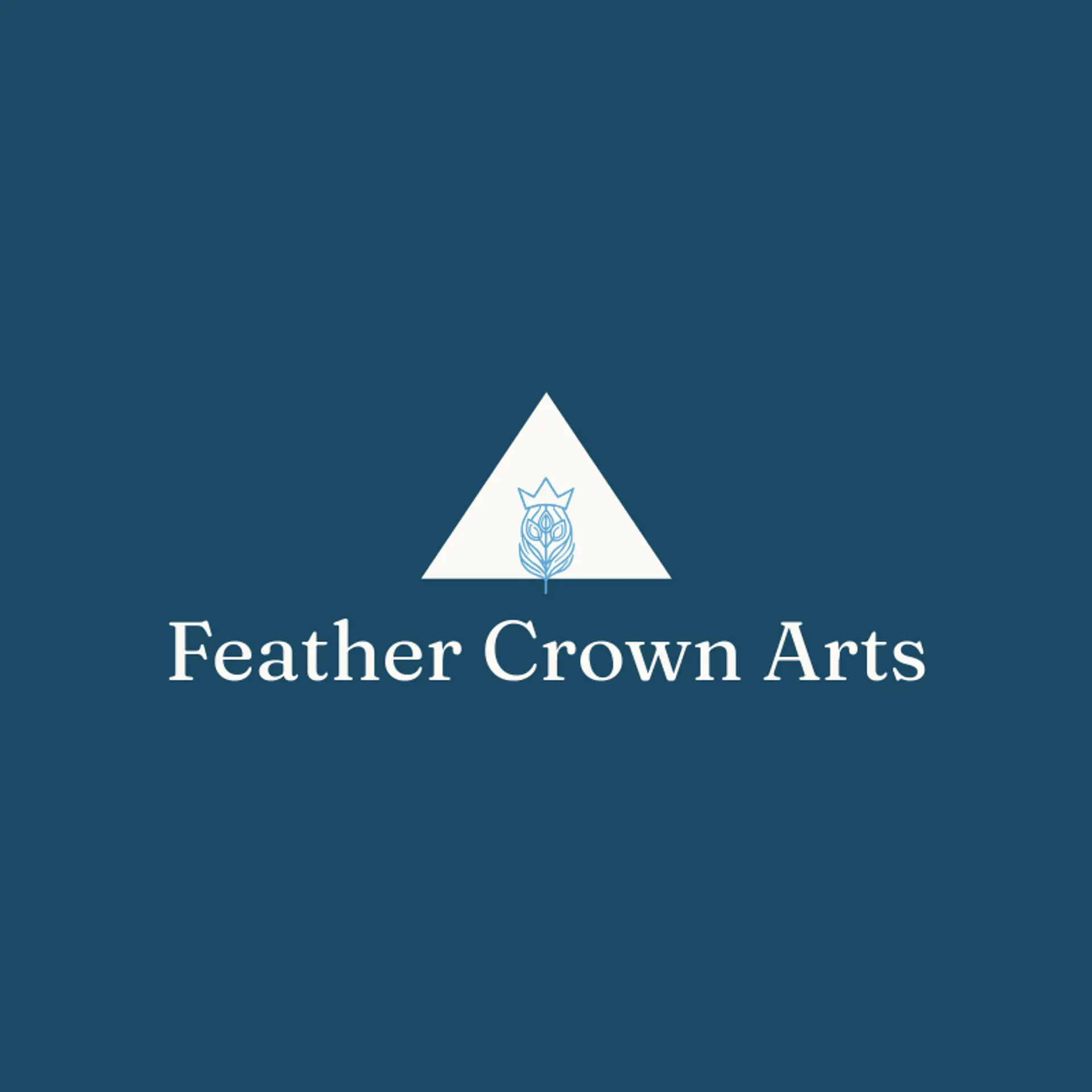 Feather Crown Arts logo for indian