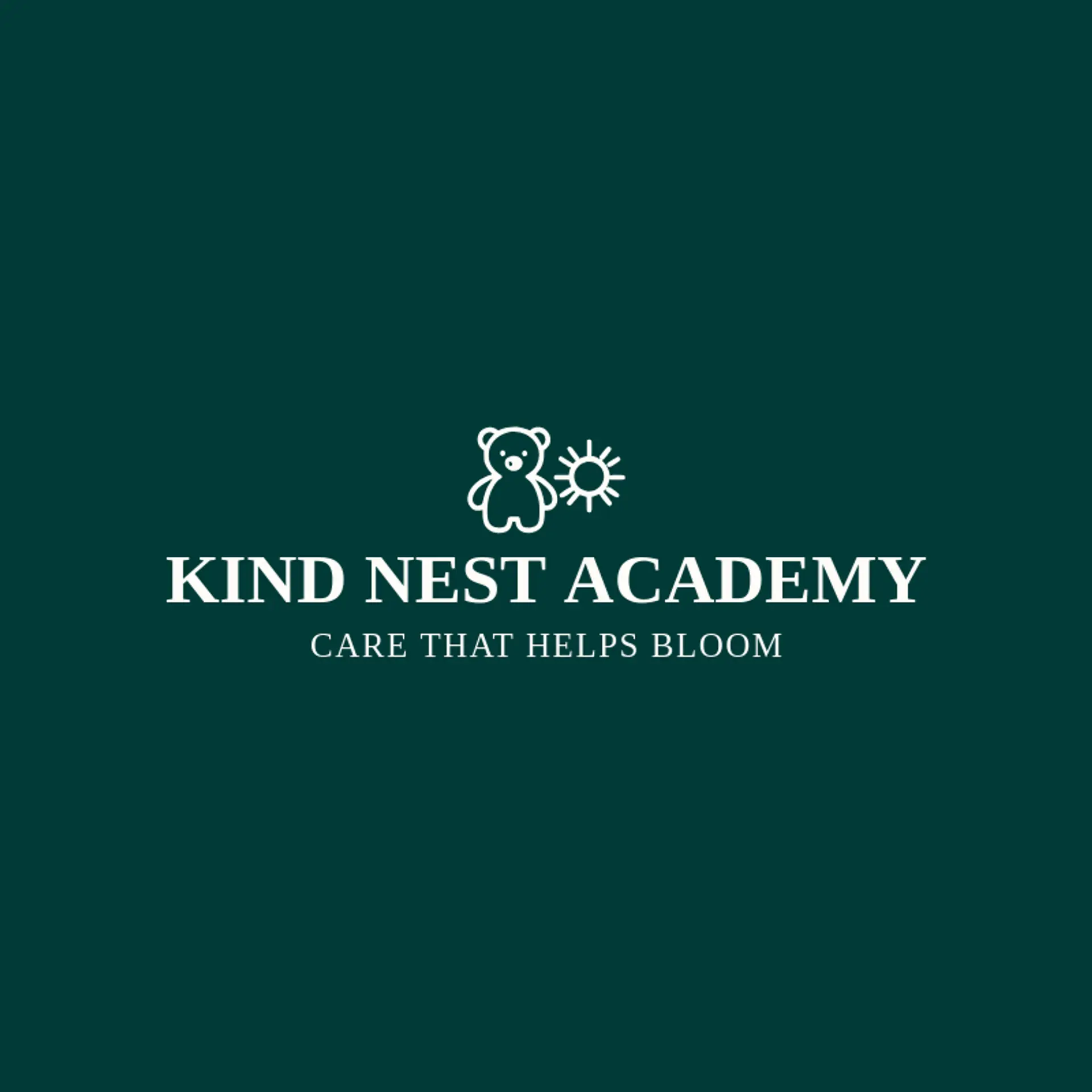 Kind Nest Academy logo for childcare